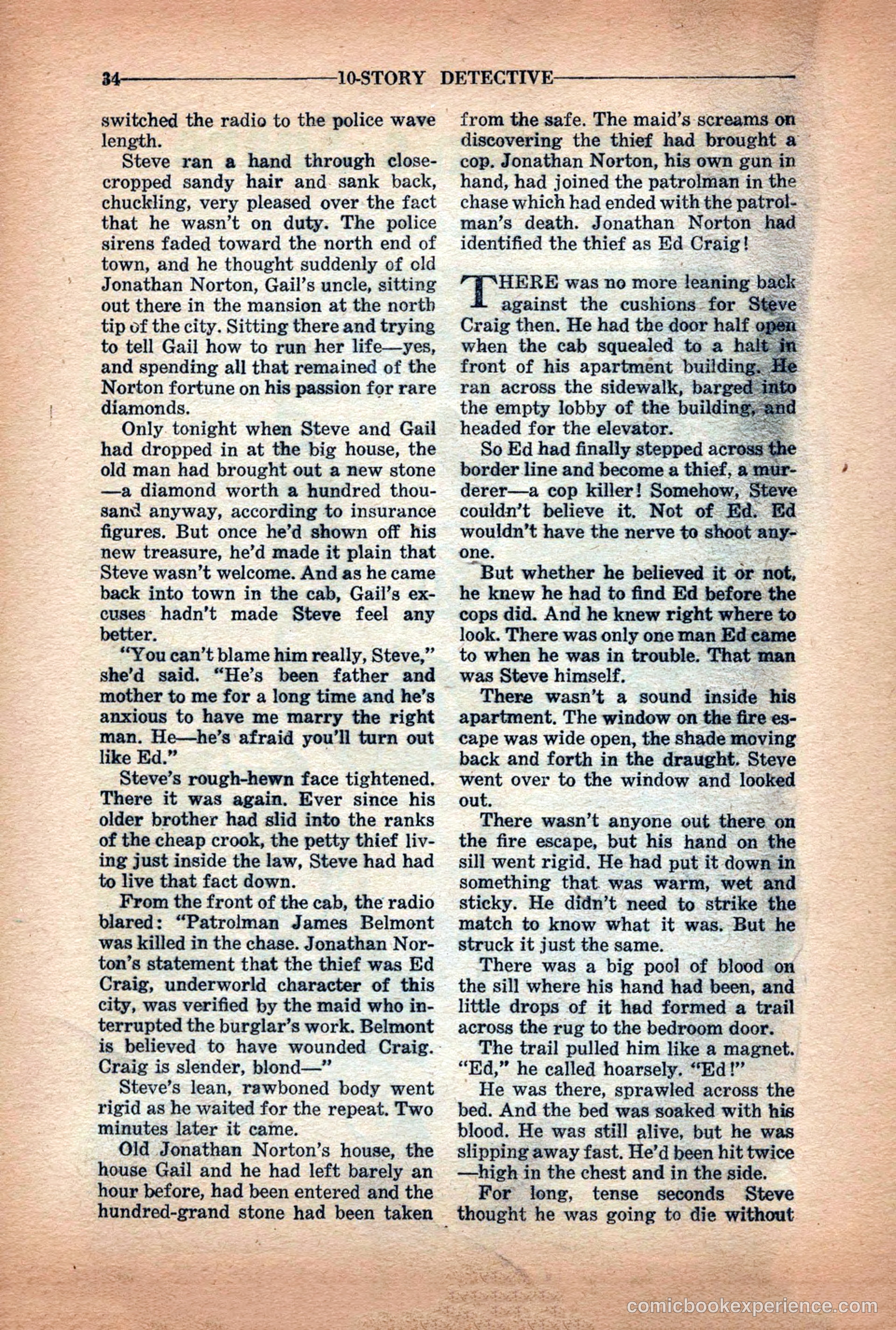 10-Story Detective Magazine Cover — page 36 of 116