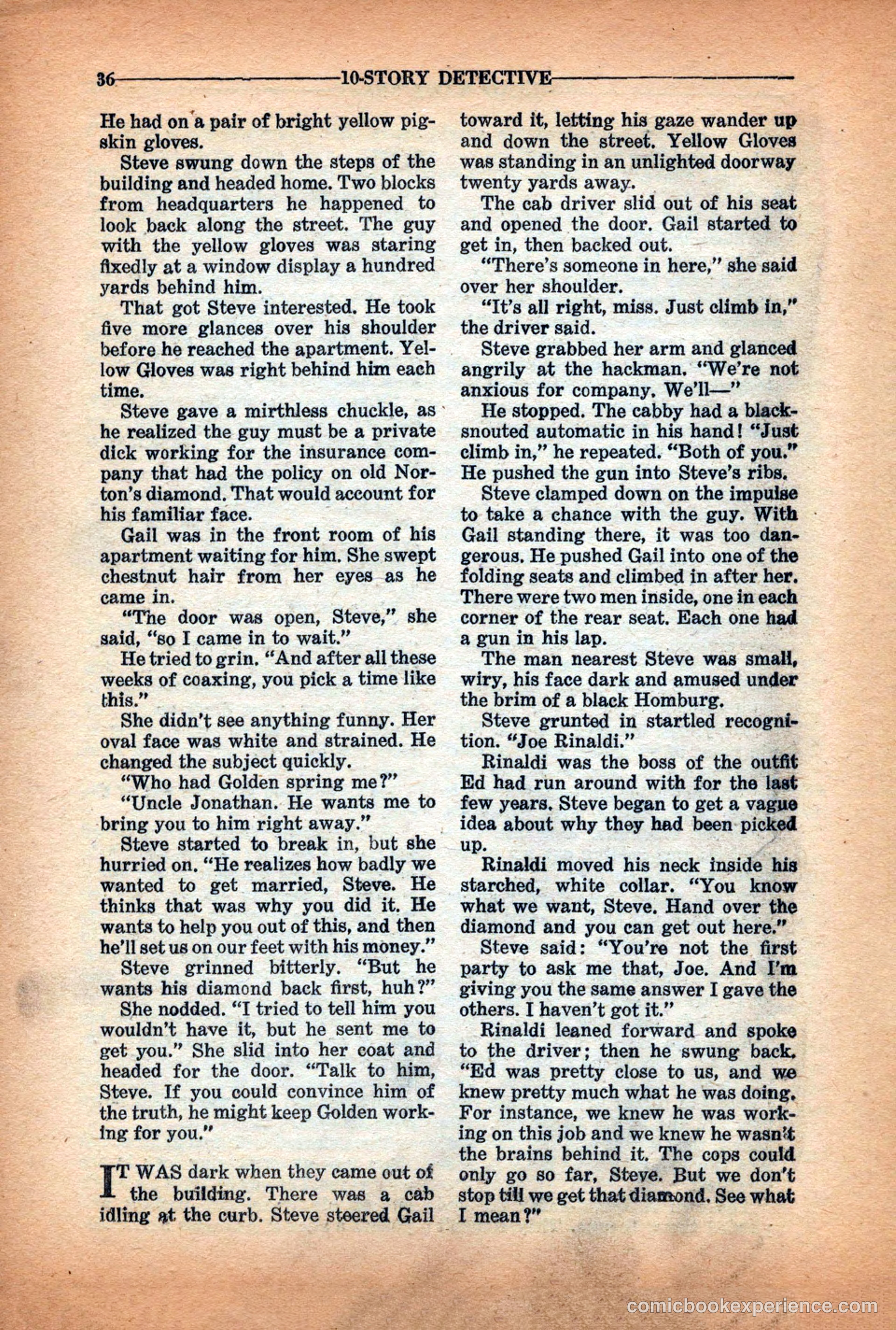 10-Story Detective Magazine Cover — page 38 of 116