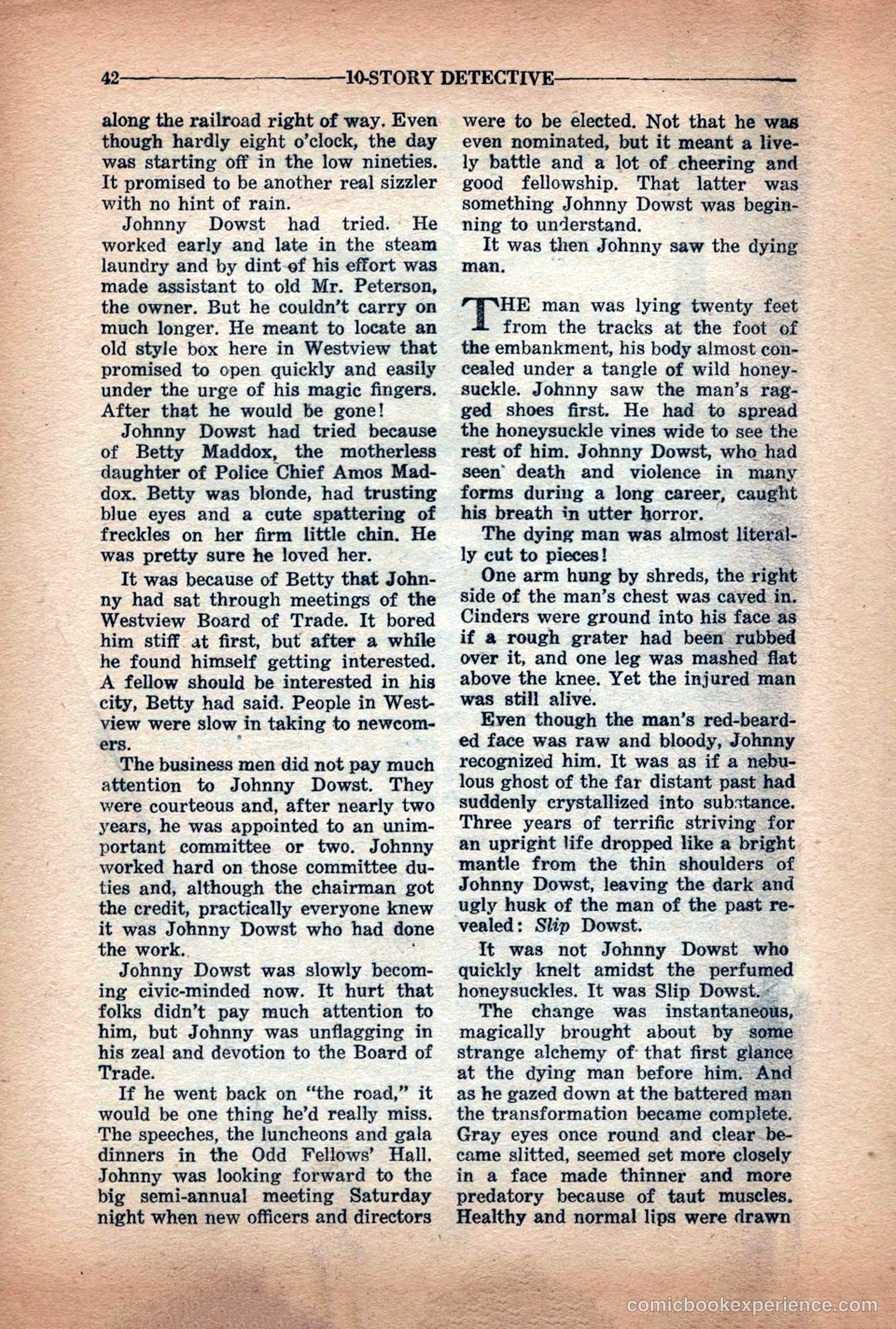 10-Story Detective Magazine Cover — page 44 of 116
