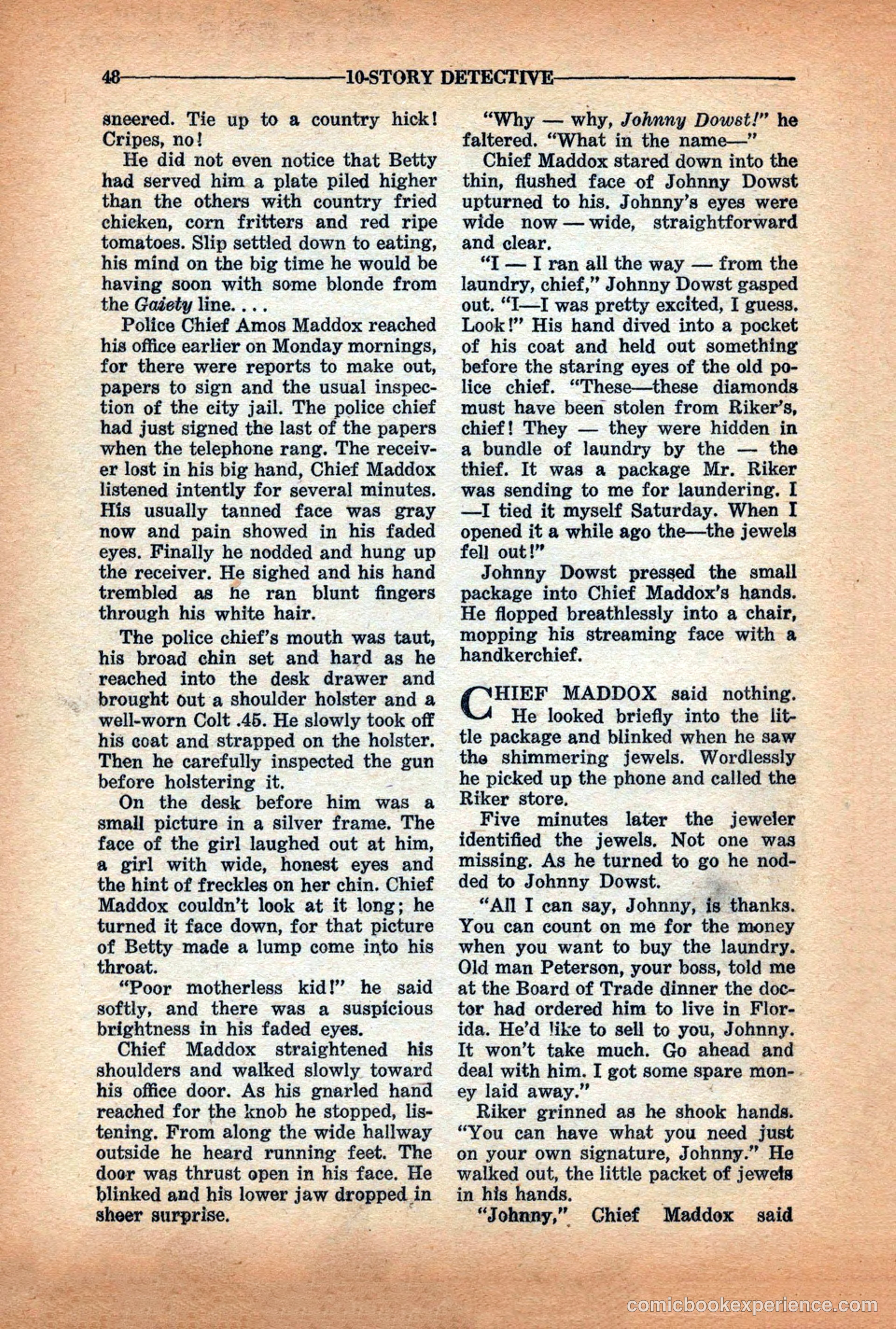 10-Story Detective Magazine Cover — page 50 of 116