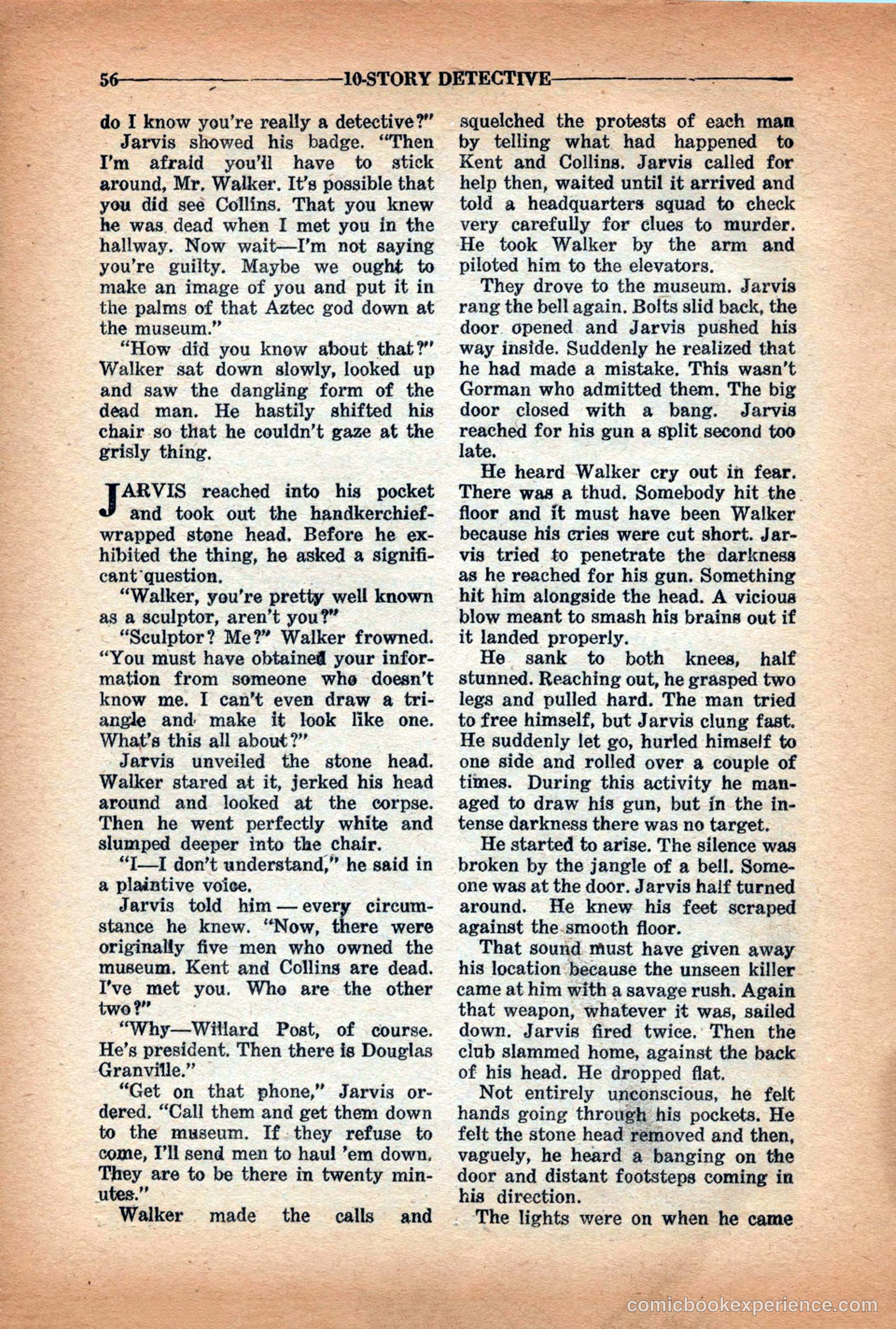 10-Story Detective Magazine Cover — page 58 of 116