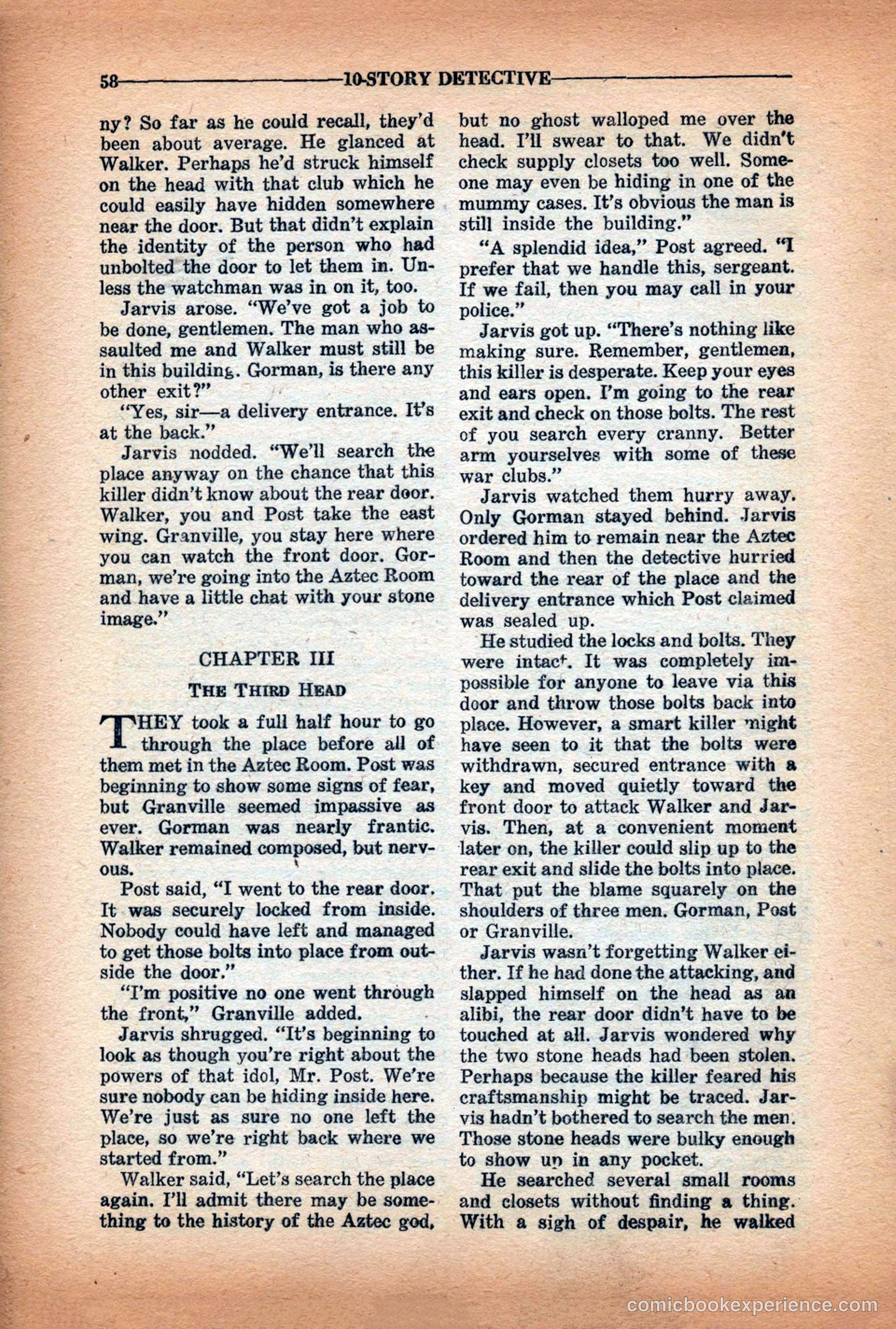 10-Story Detective Magazine Cover — page 60 of 116
