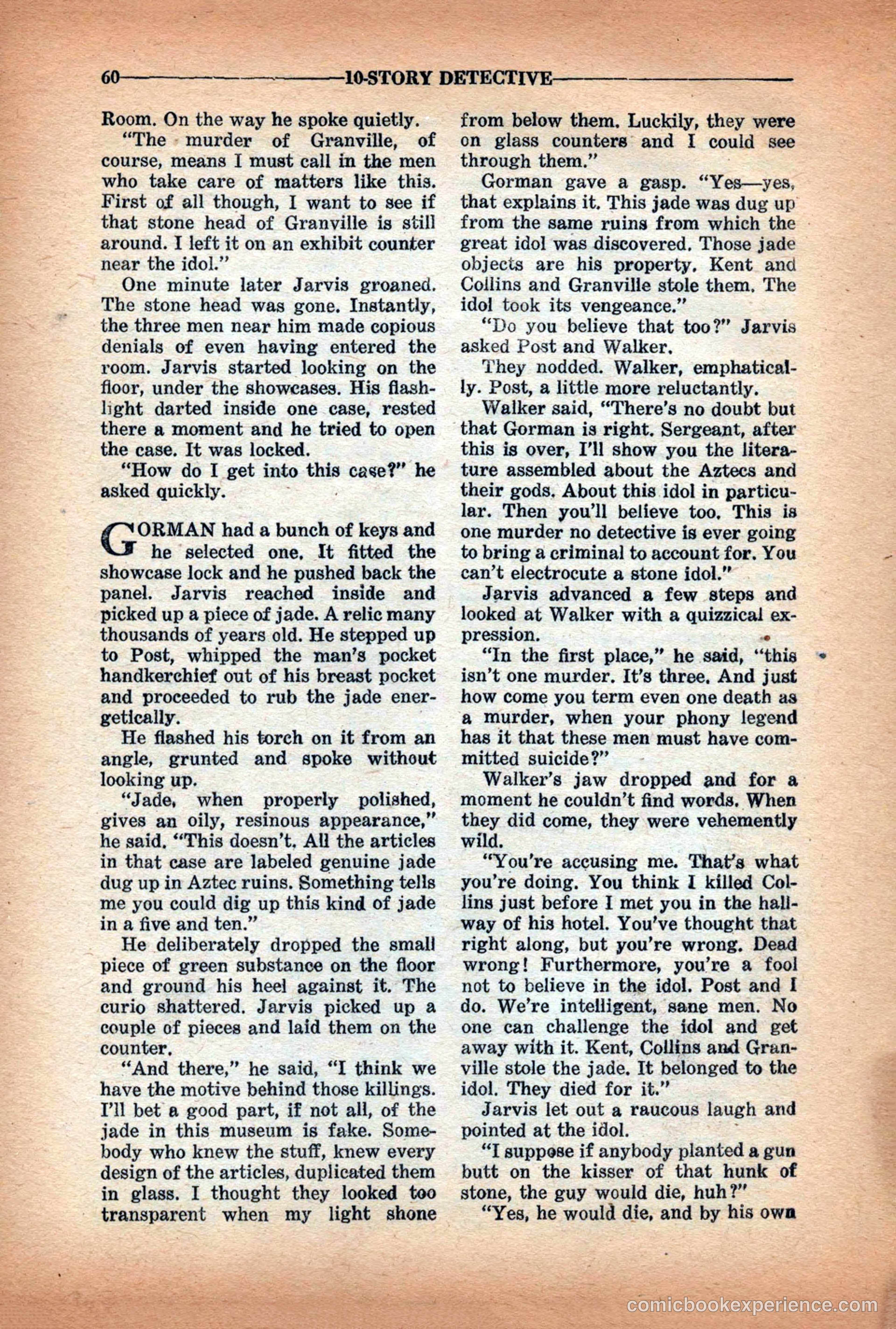 10-Story Detective Magazine Cover — page 62 of 116