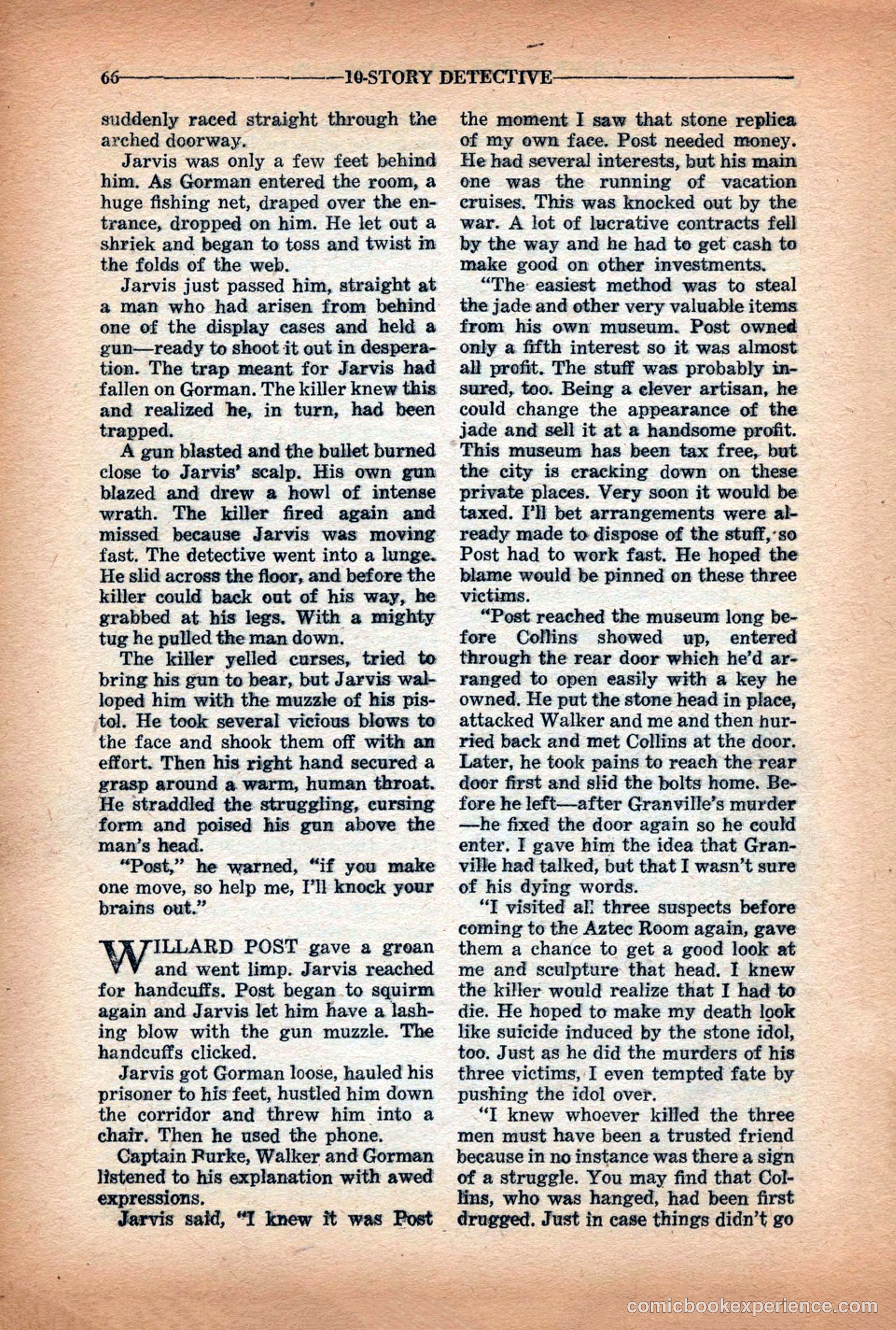 10-Story Detective Magazine Cover — page 68 of 116