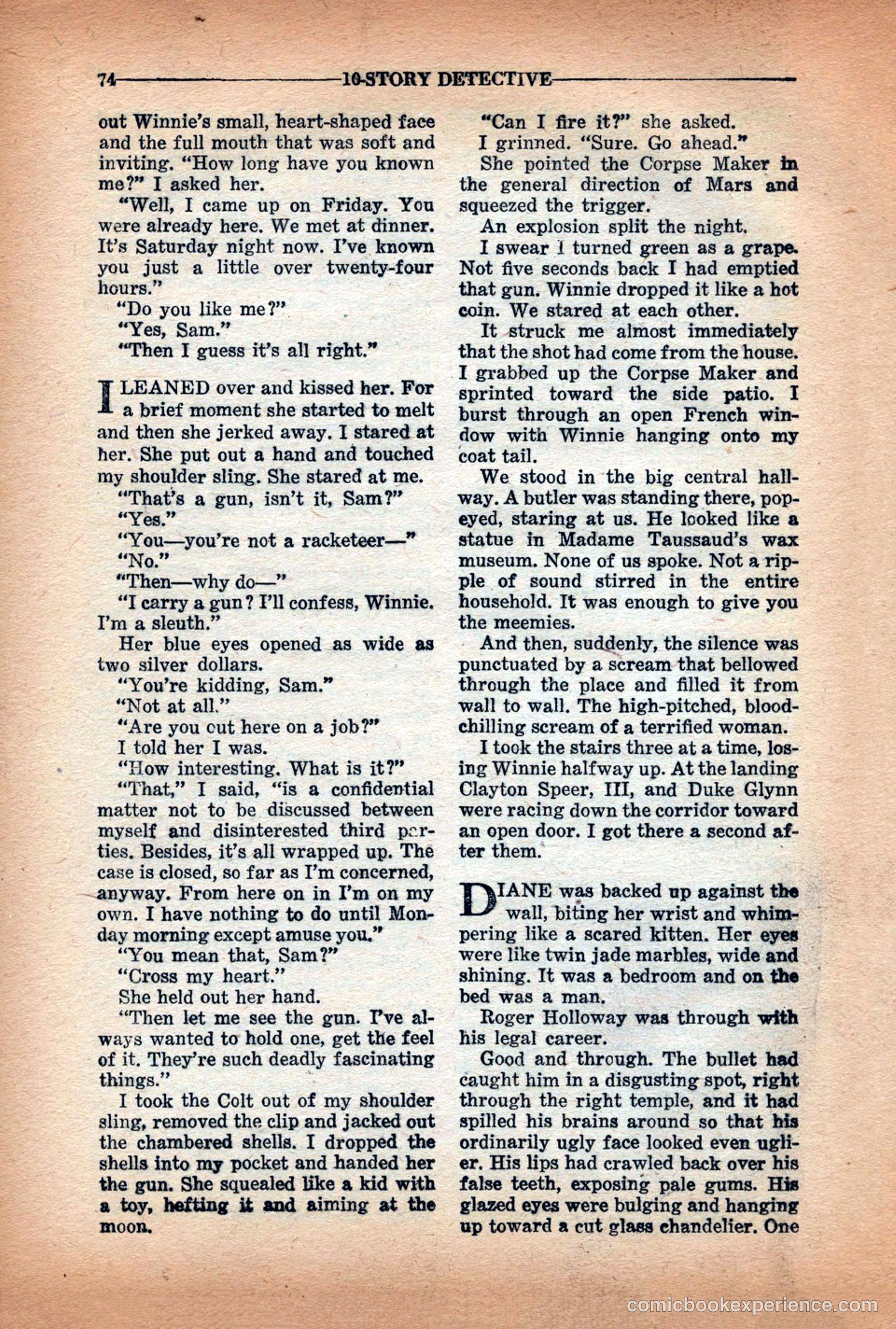 10-Story Detective Magazine Cover — page 76 of 116