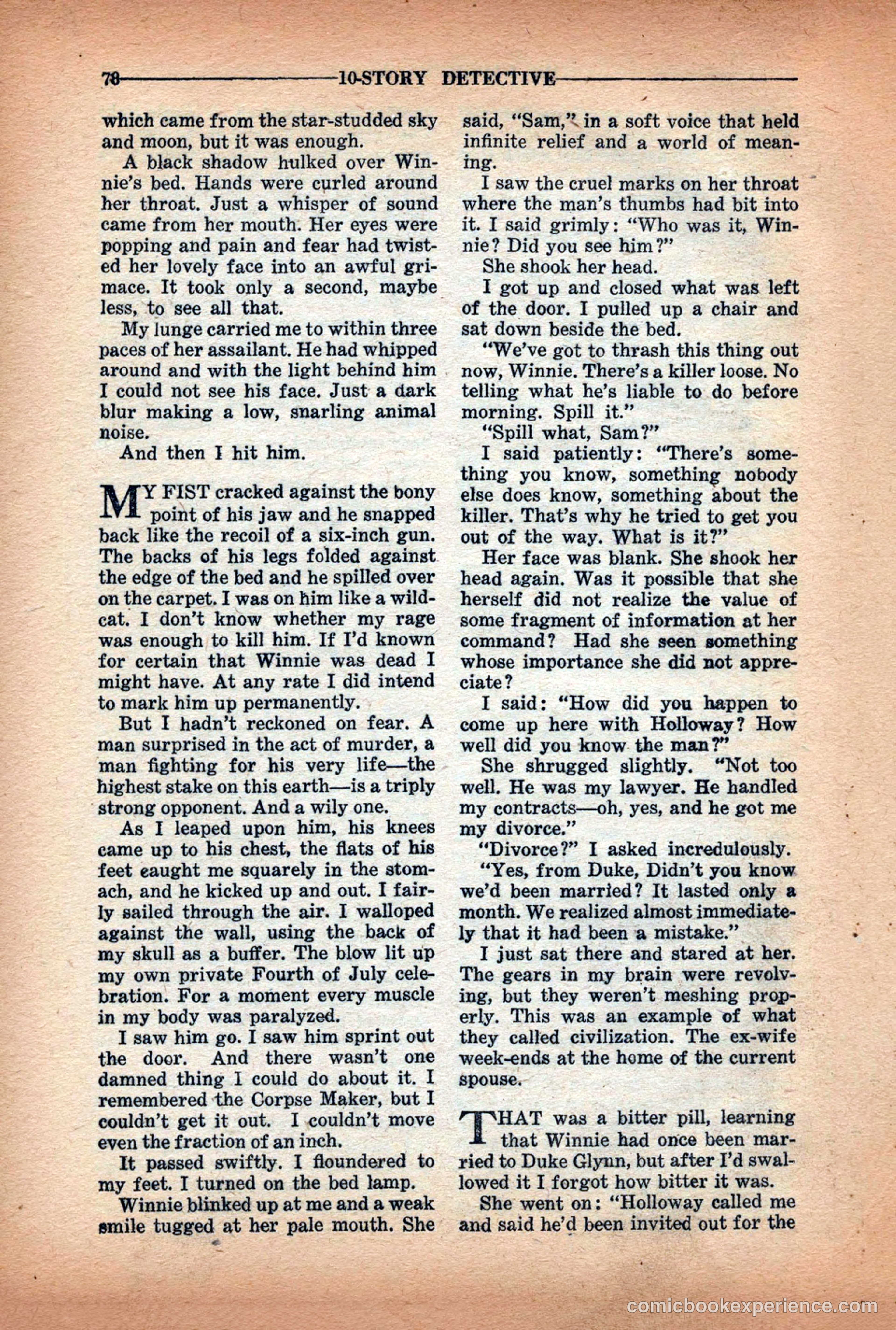 10-Story Detective Magazine Cover — page 80 of 116