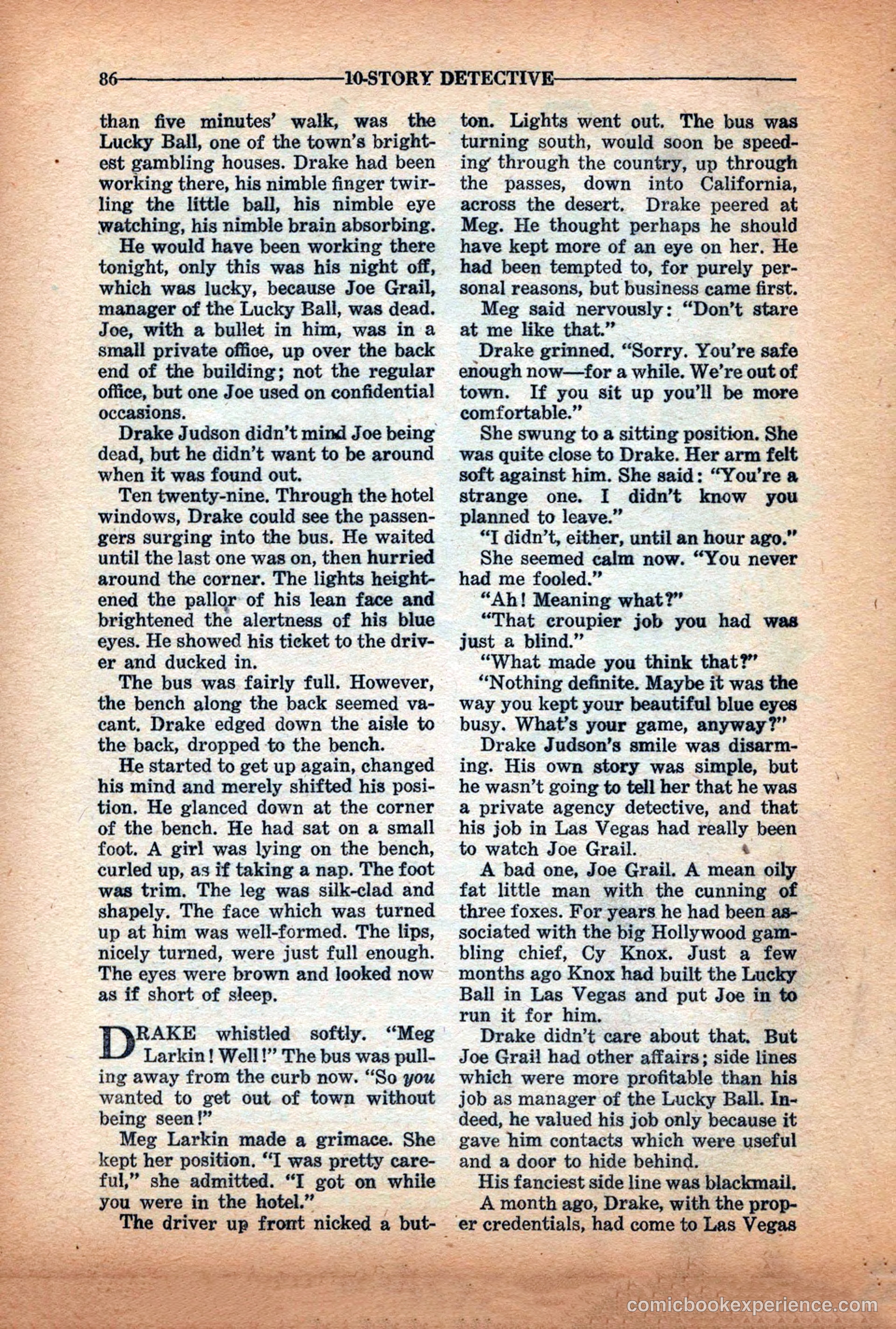 10-Story Detective Magazine Cover — page 88 of 116