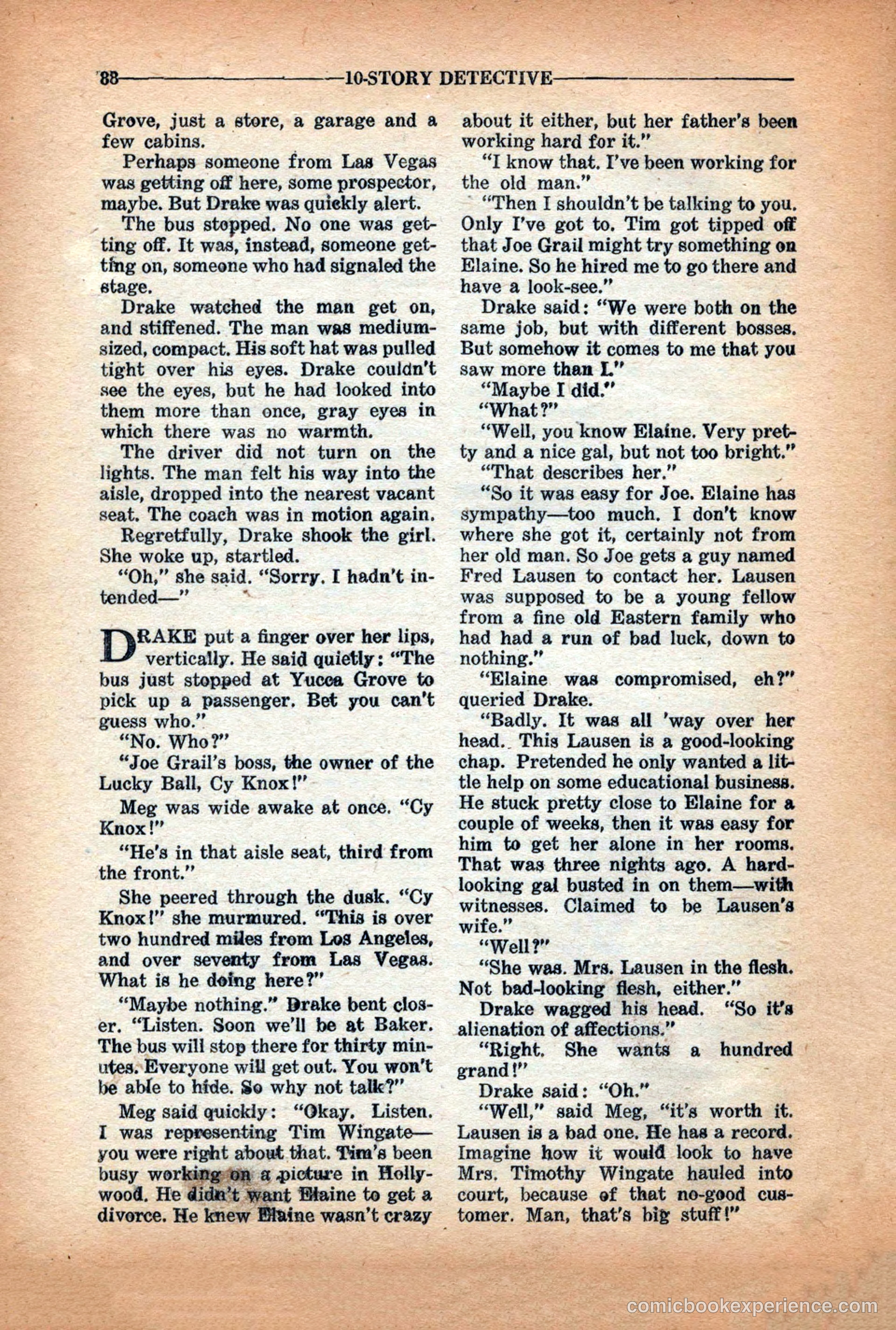 10-Story Detective Magazine Cover — page 90 of 116