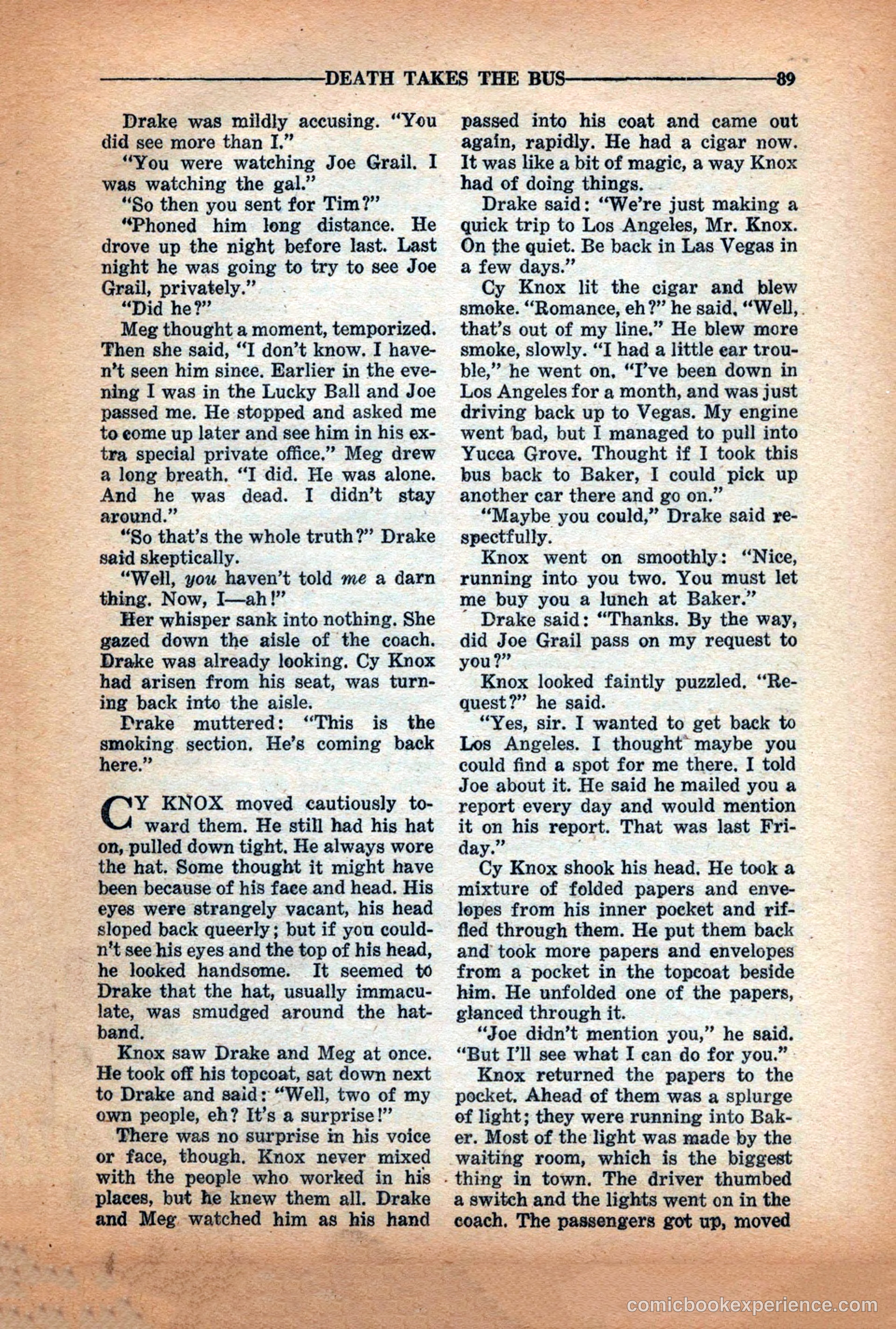 10-Story Detective Magazine Cover — page 91 of 116