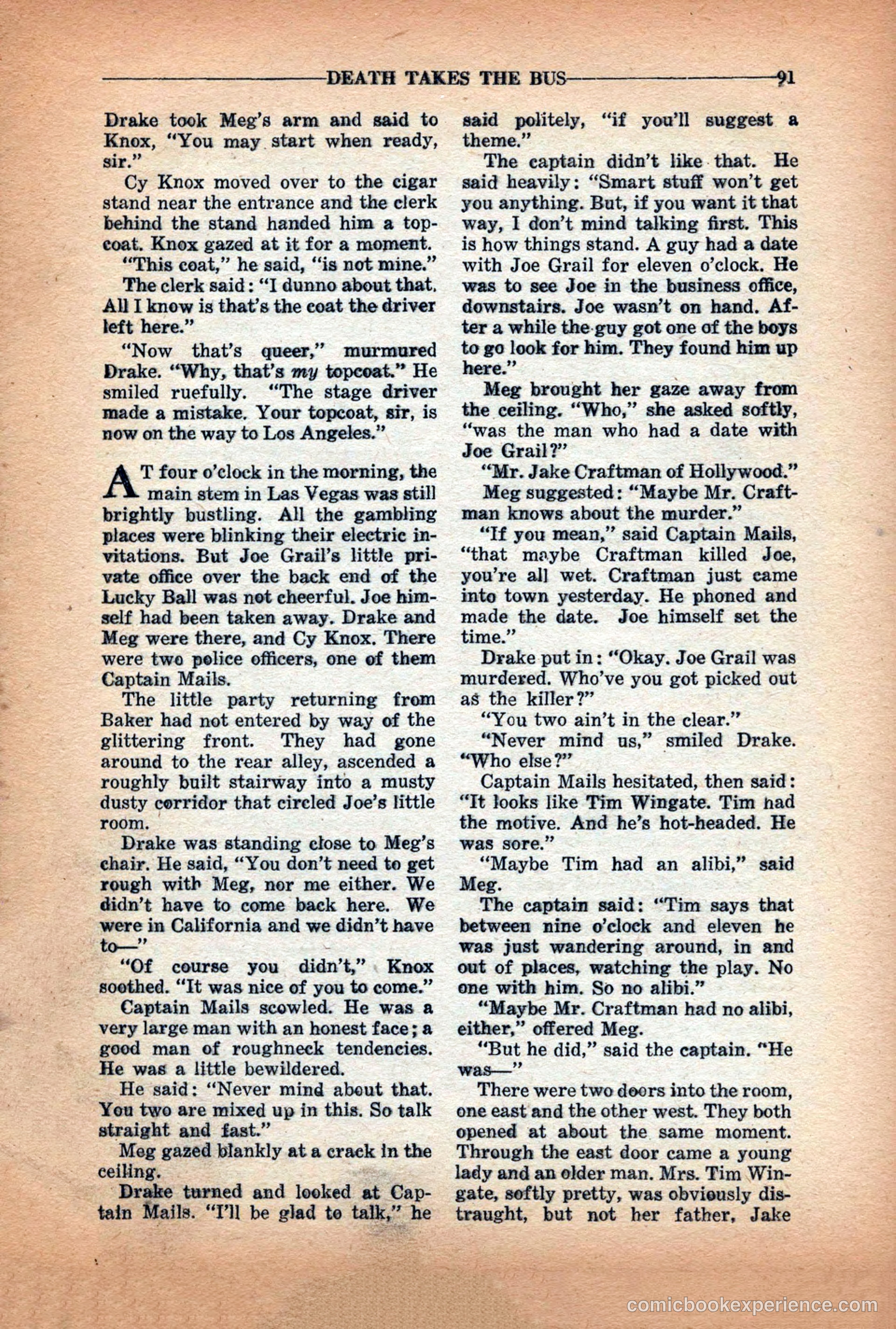 10-Story Detective Magazine Cover — page 93 of 116