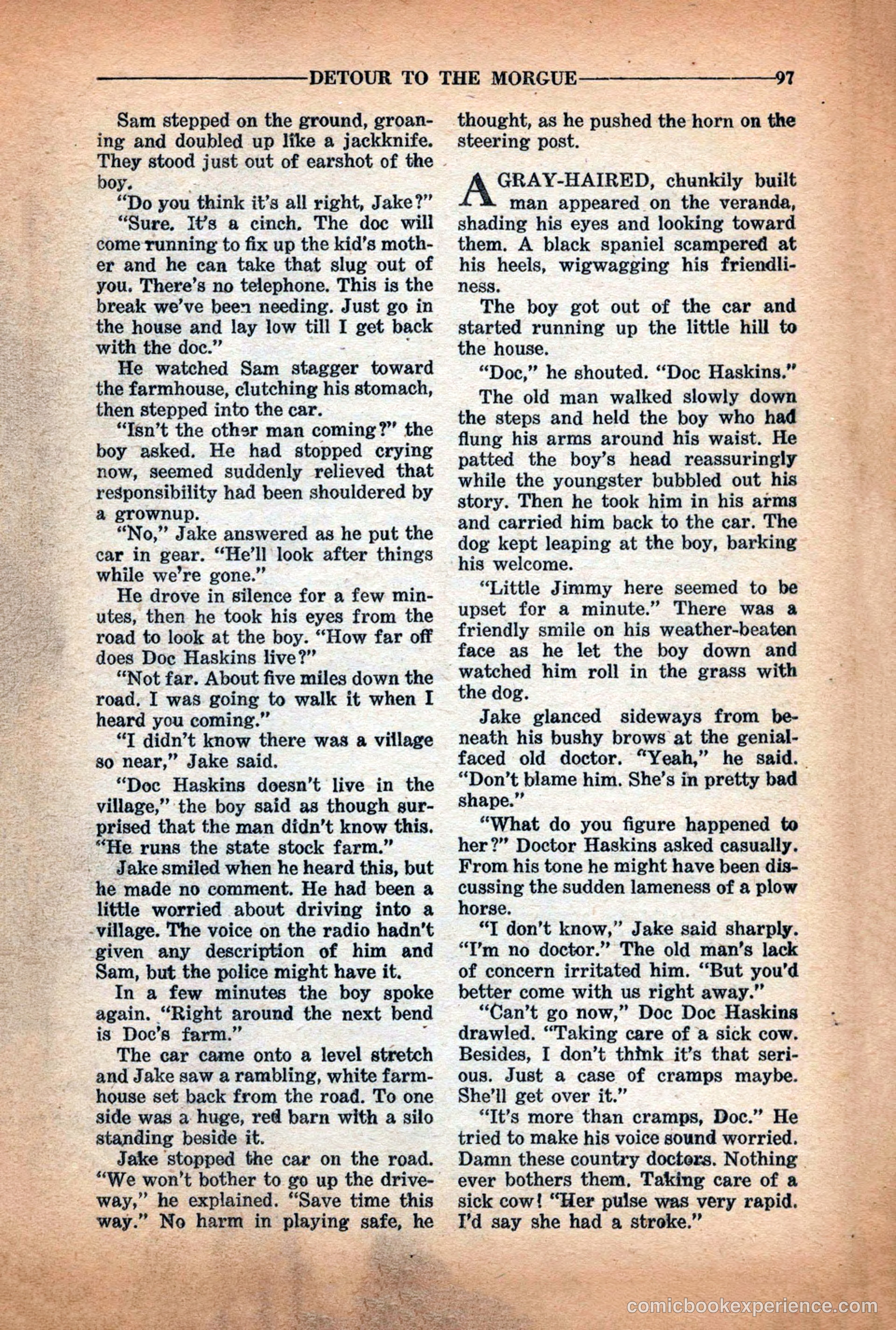 10-Story Detective Magazine Cover — page 99 of 116