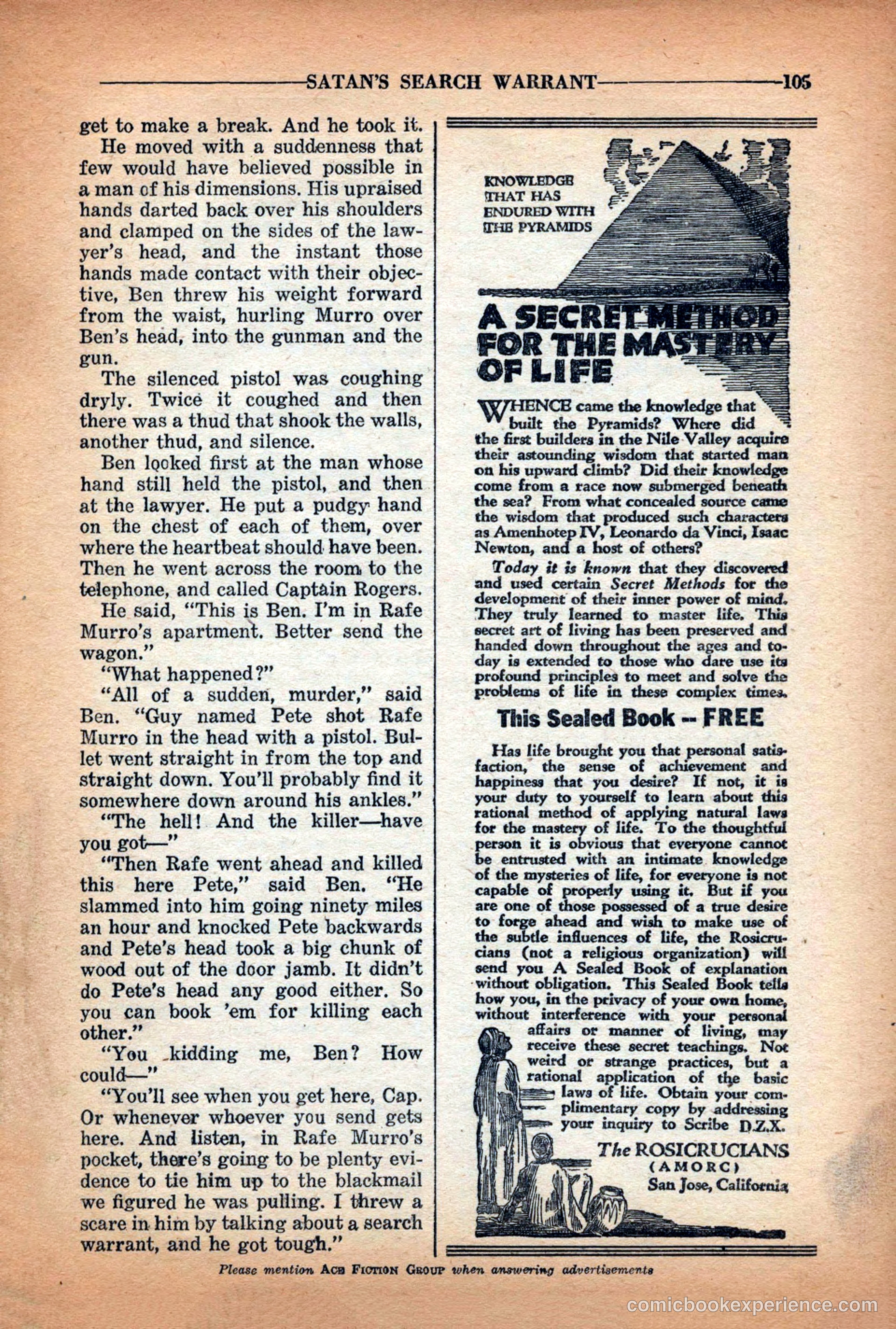 10-Story Detective Magazine Cover — page 107 of 116