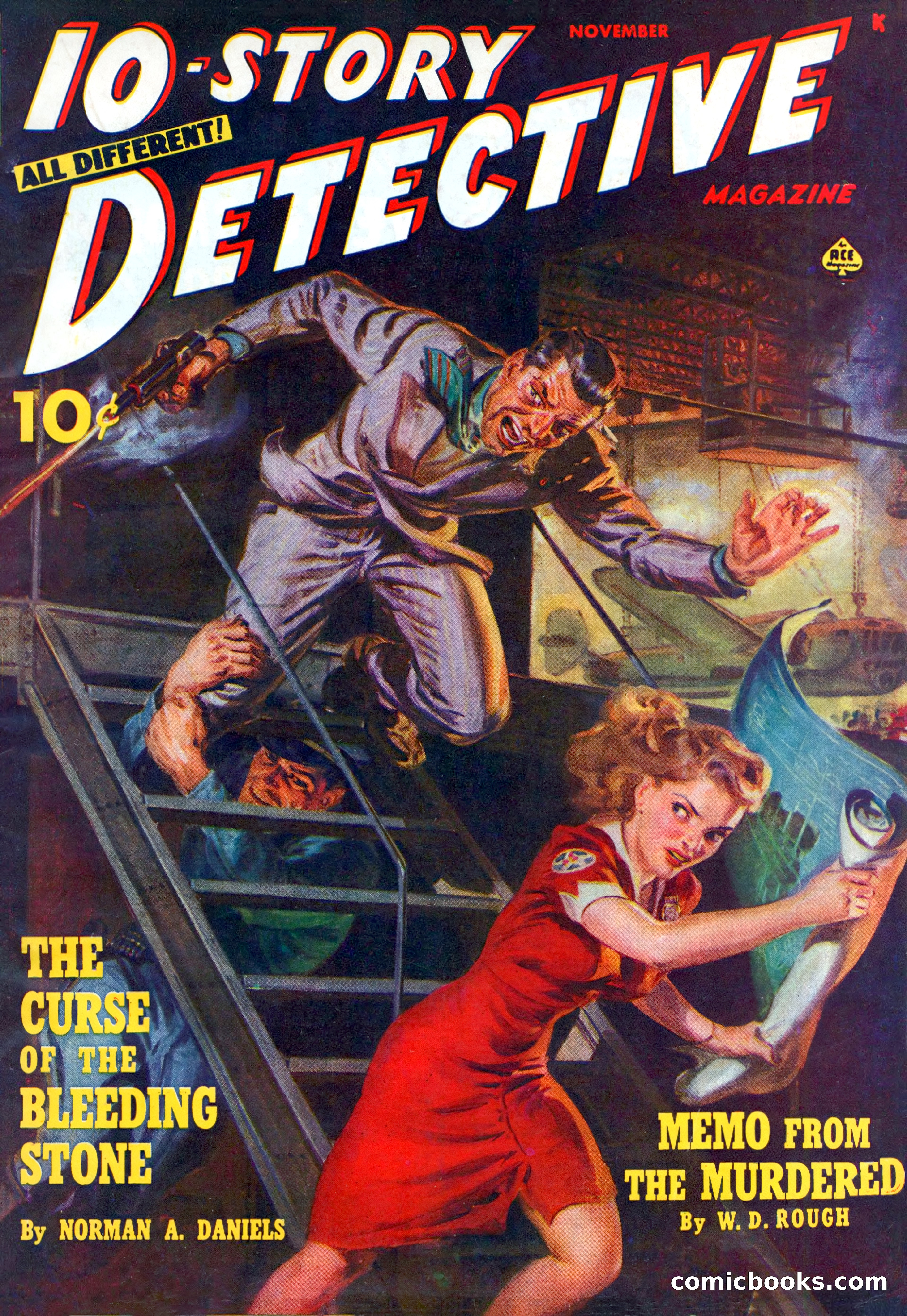10-Story Detective, November 1942