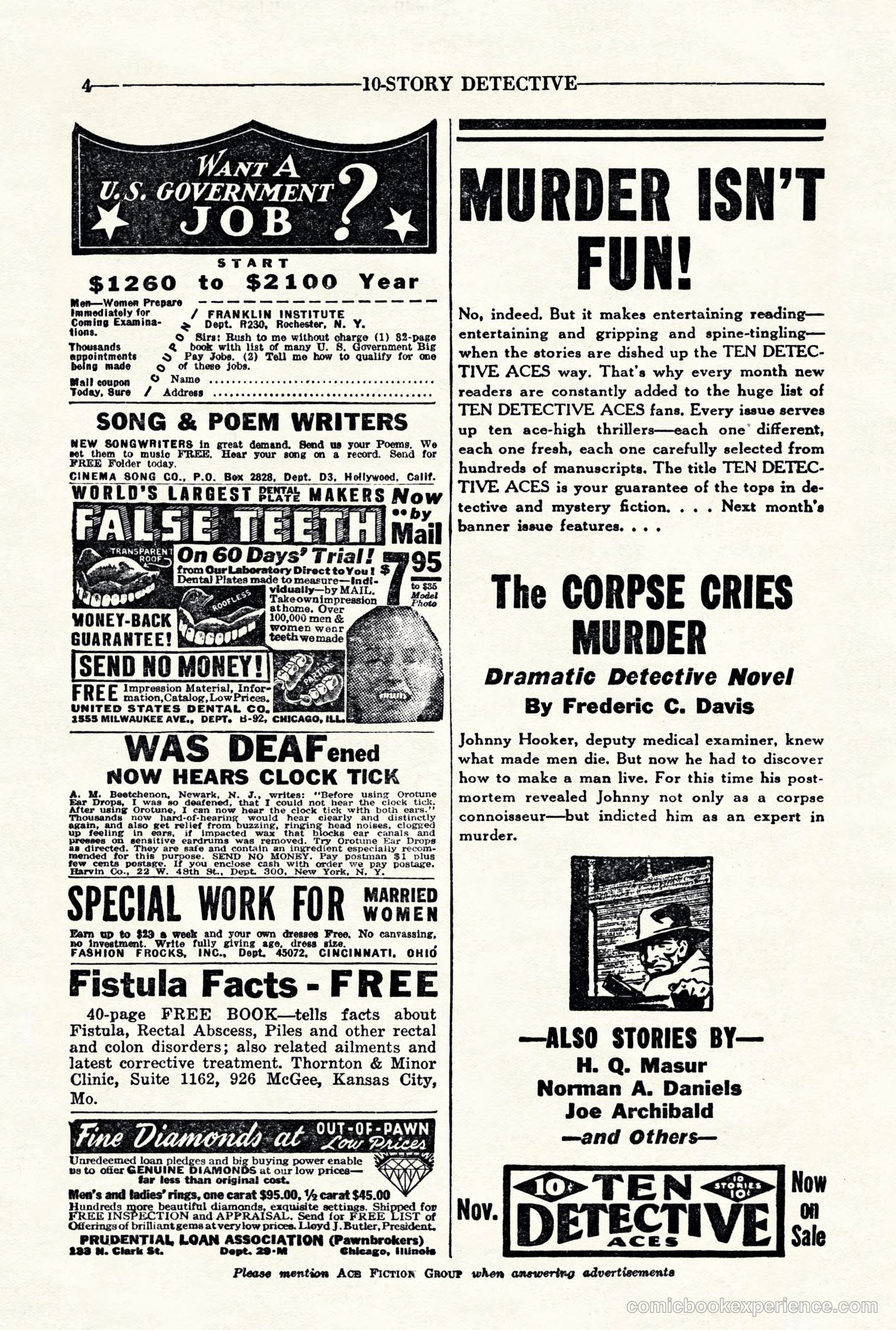 10-Story Detective, November 1942 — page 6 of 116