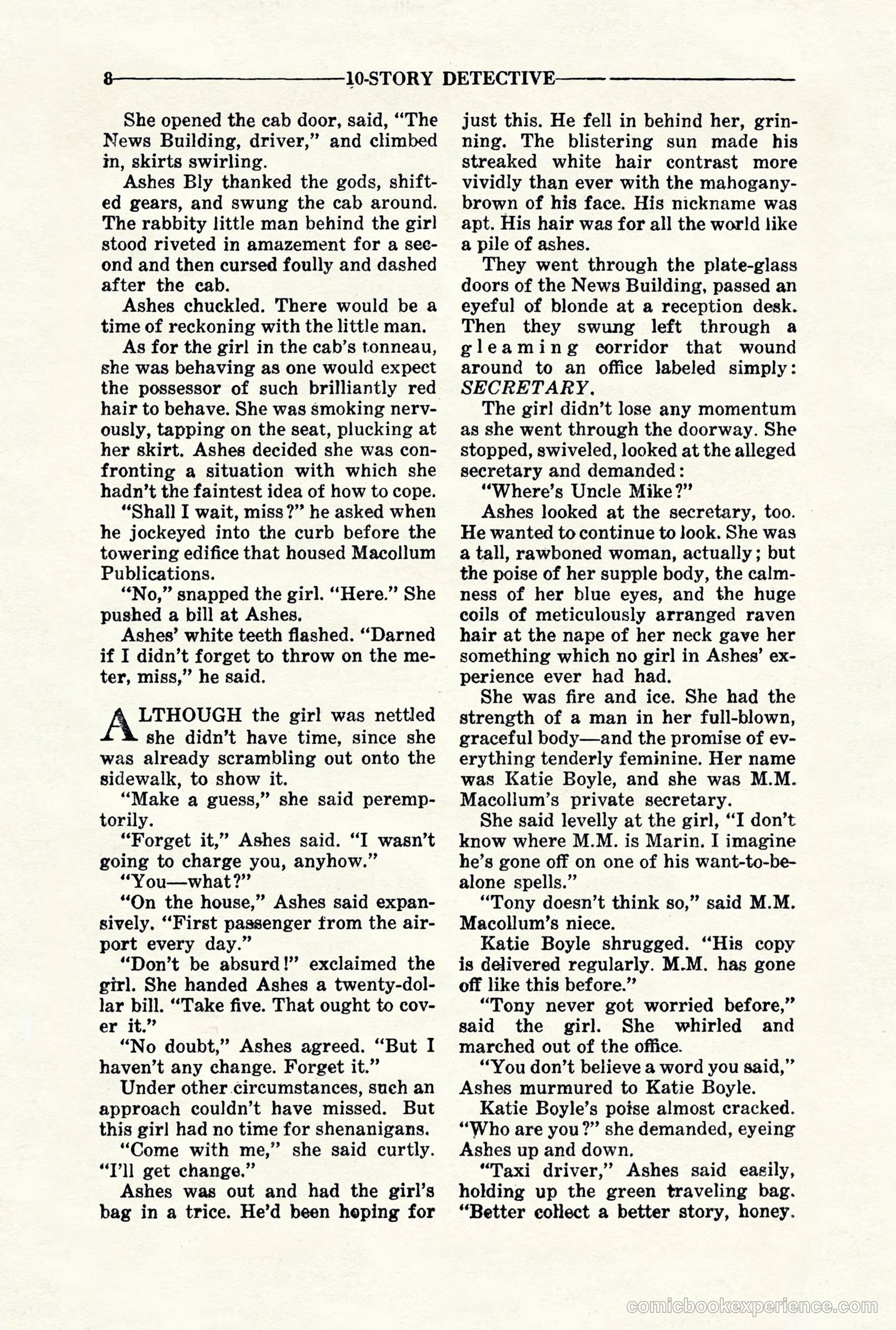 10-Story Detective, November 1942 — page 10 of 116