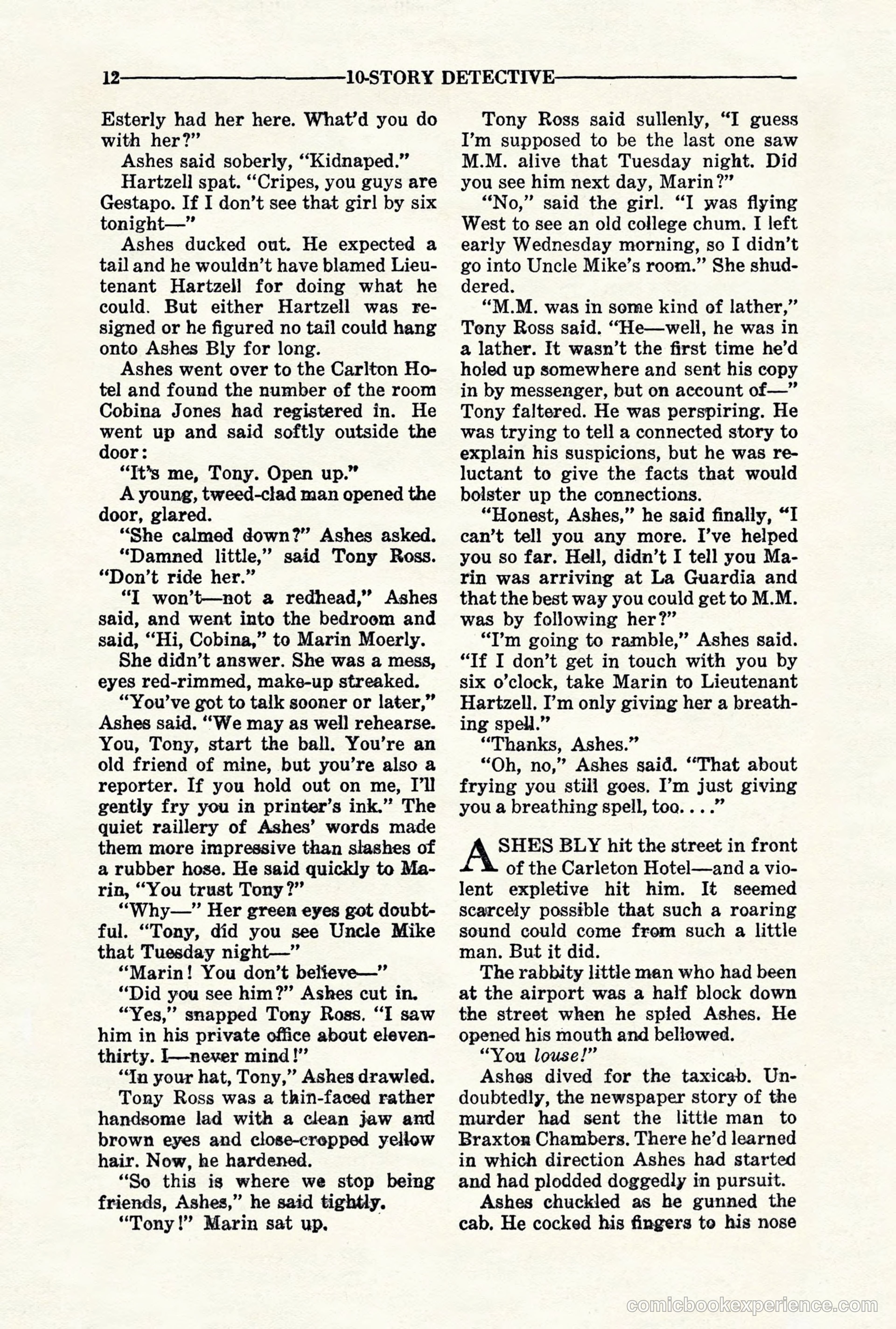 10-Story Detective, November 1942 — page 14 of 116