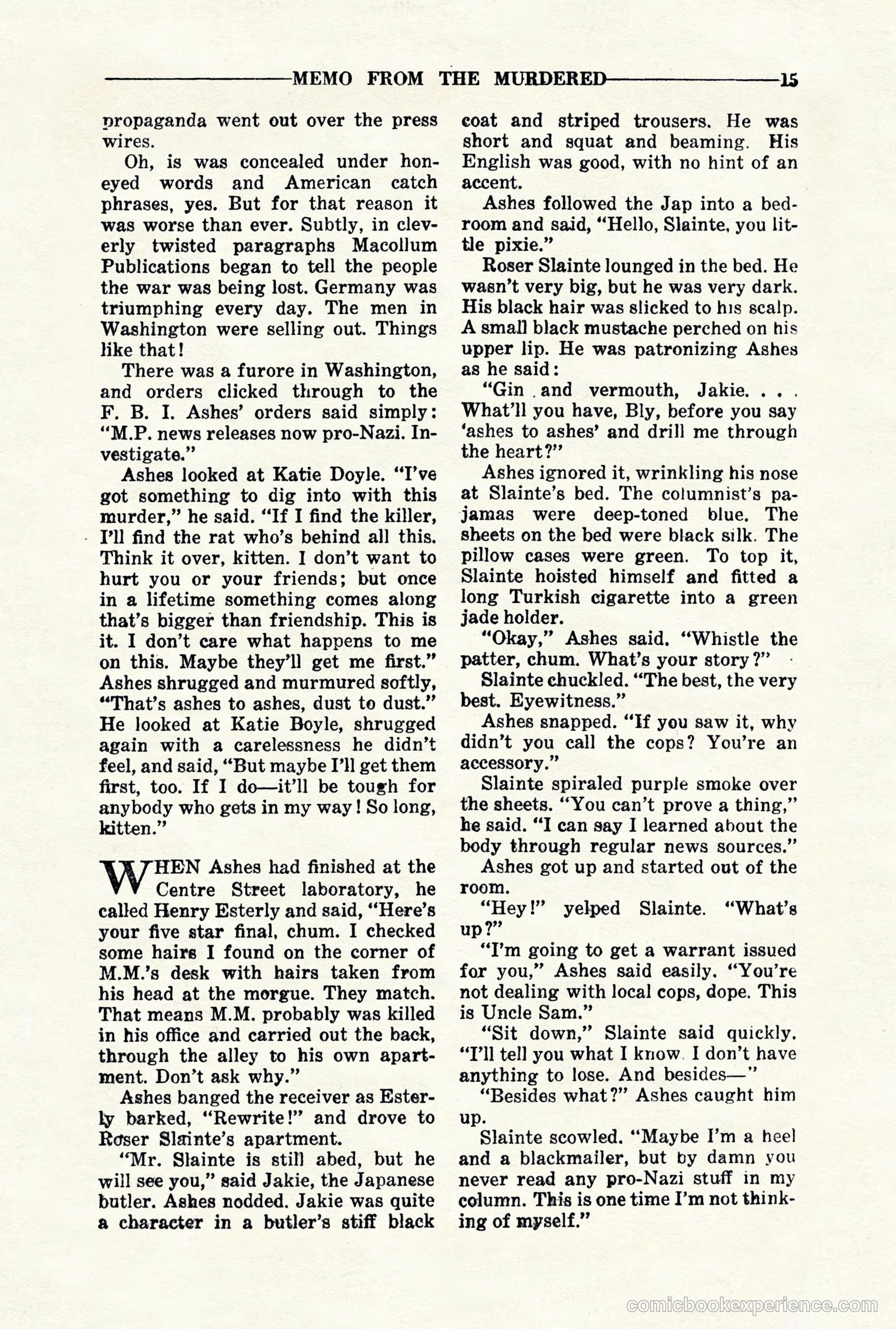 10-Story Detective, November 1942 — page 17 of 116