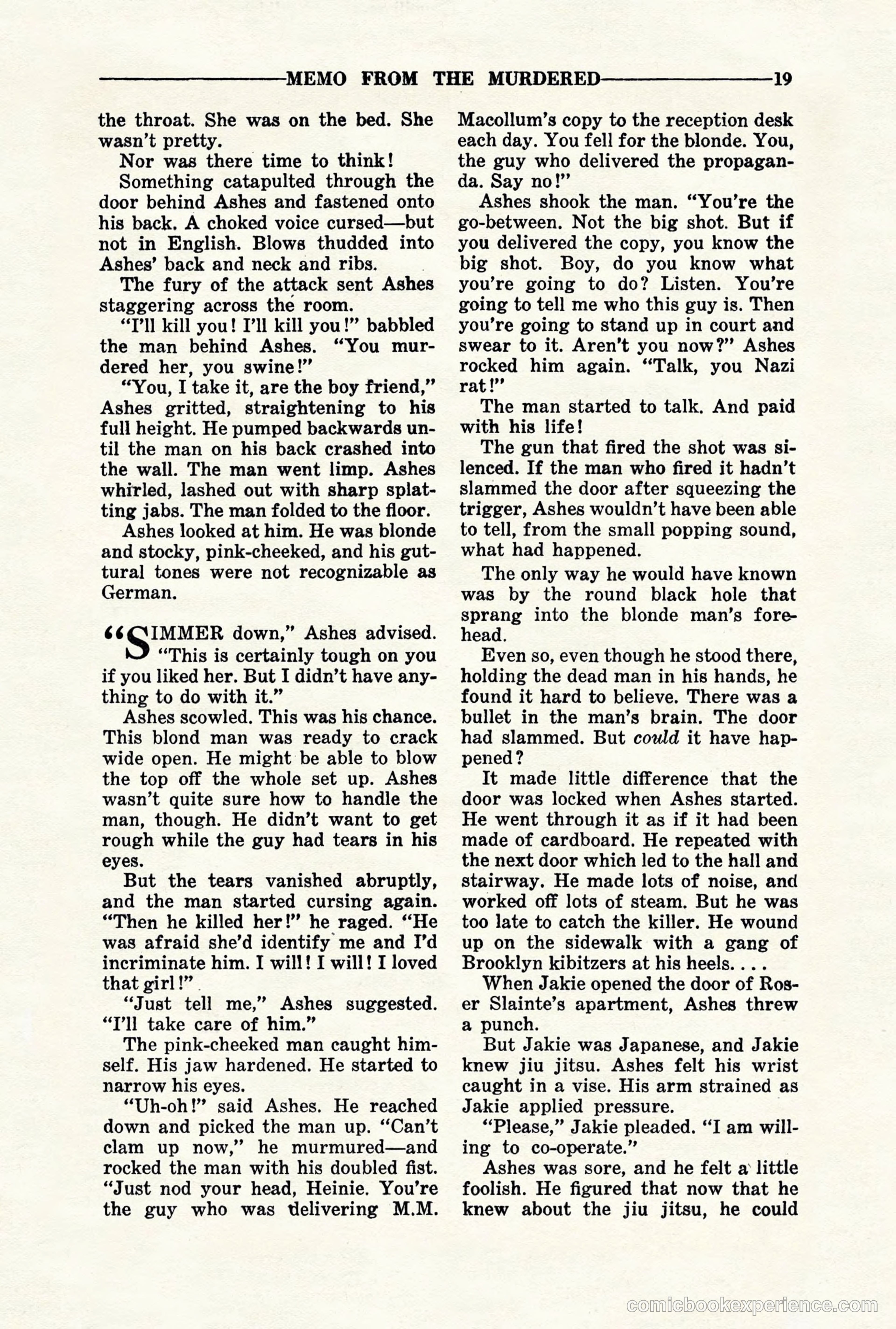 10-Story Detective, November 1942 — page 21 of 116