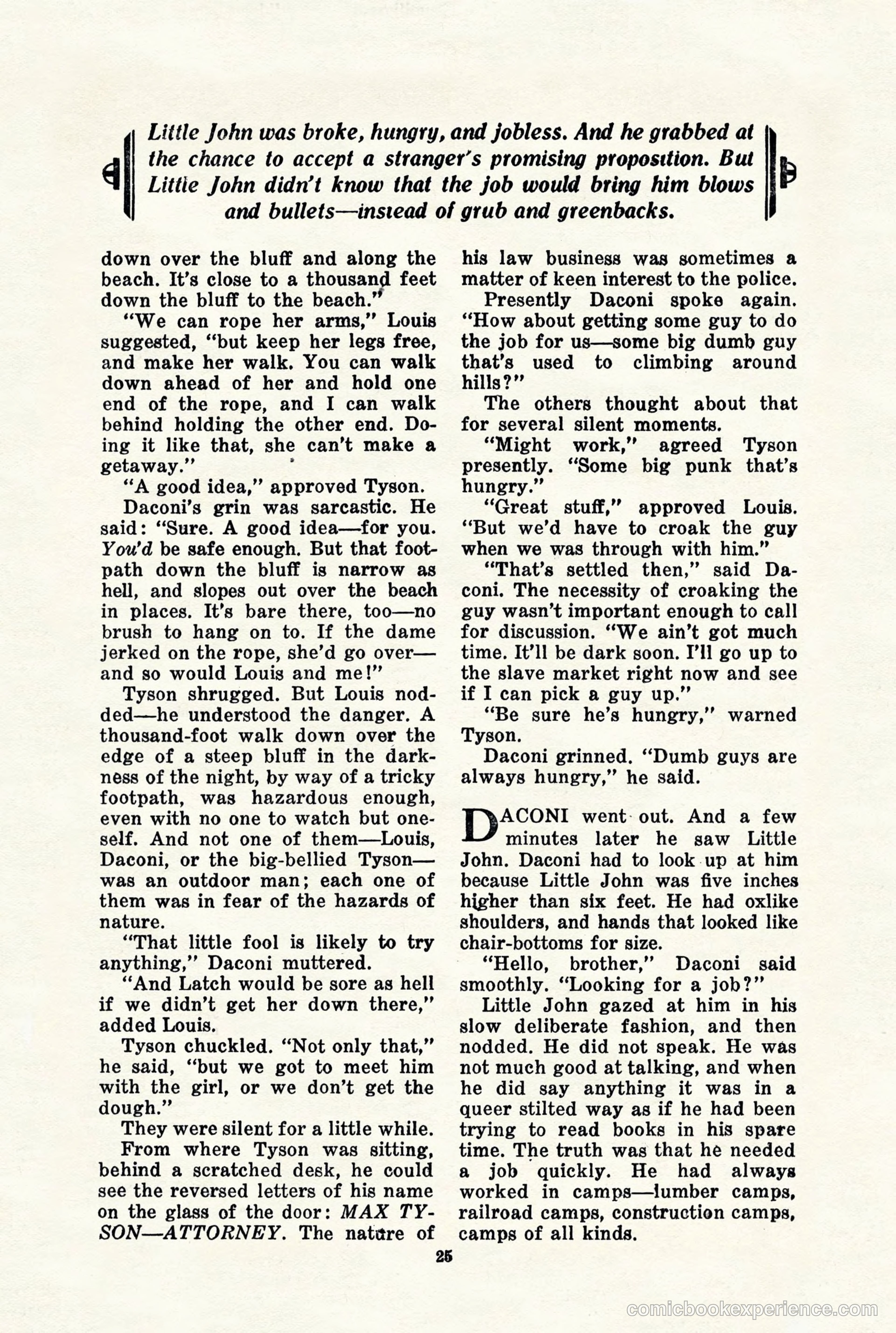 10-Story Detective, November 1942 — page 27 of 116