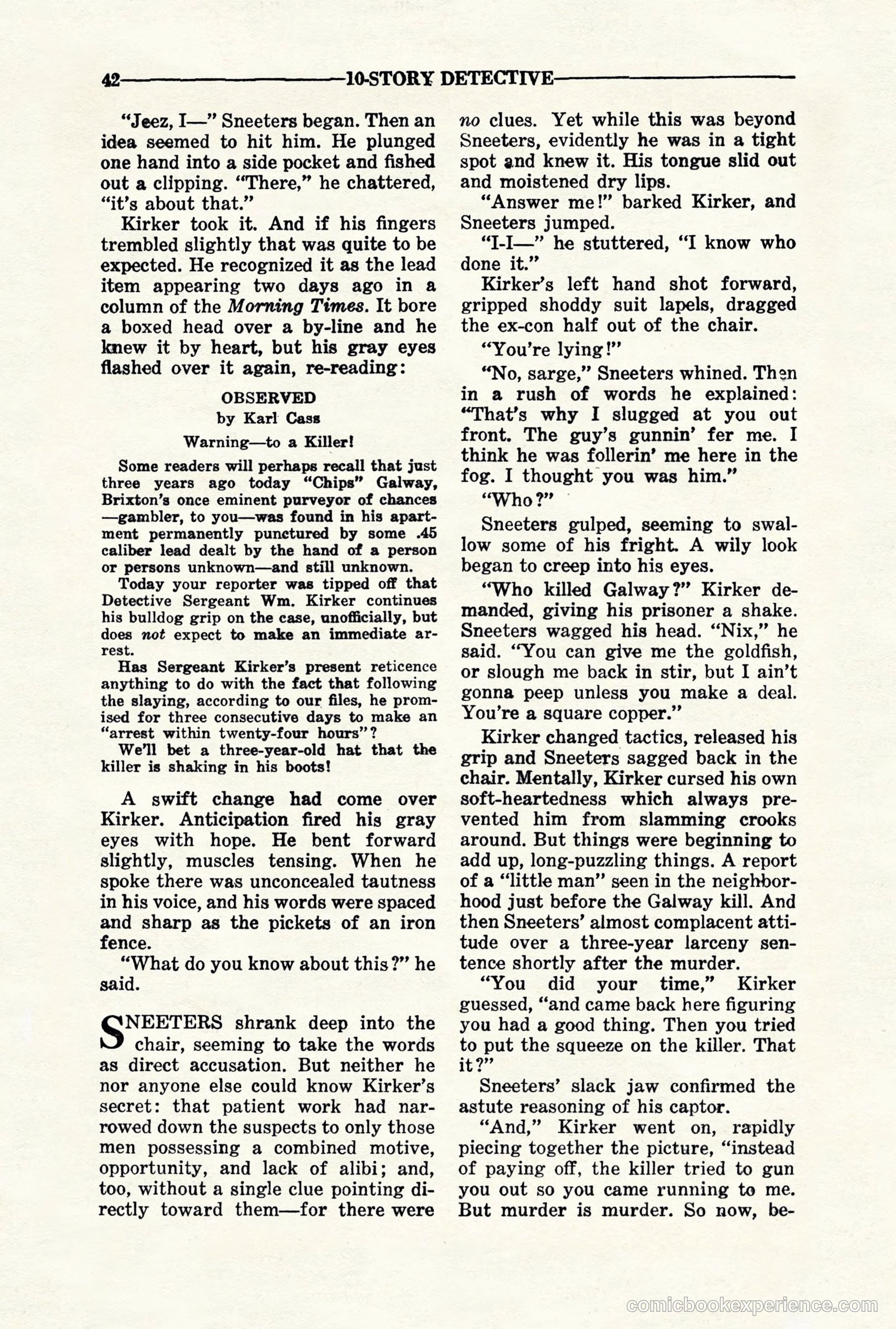 10-Story Detective, November 1942 — page 44 of 116