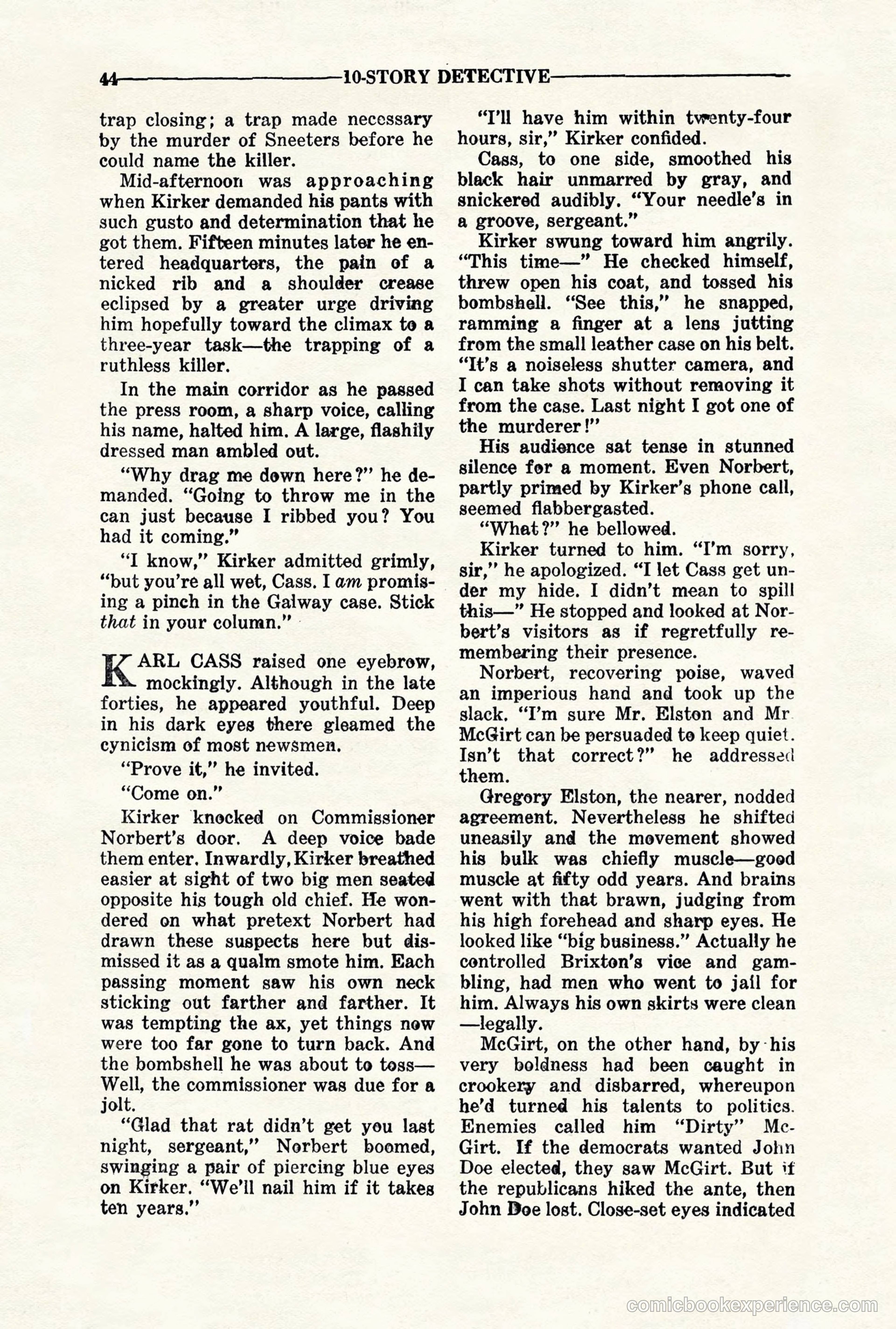 10-Story Detective, November 1942 — page 46 of 116