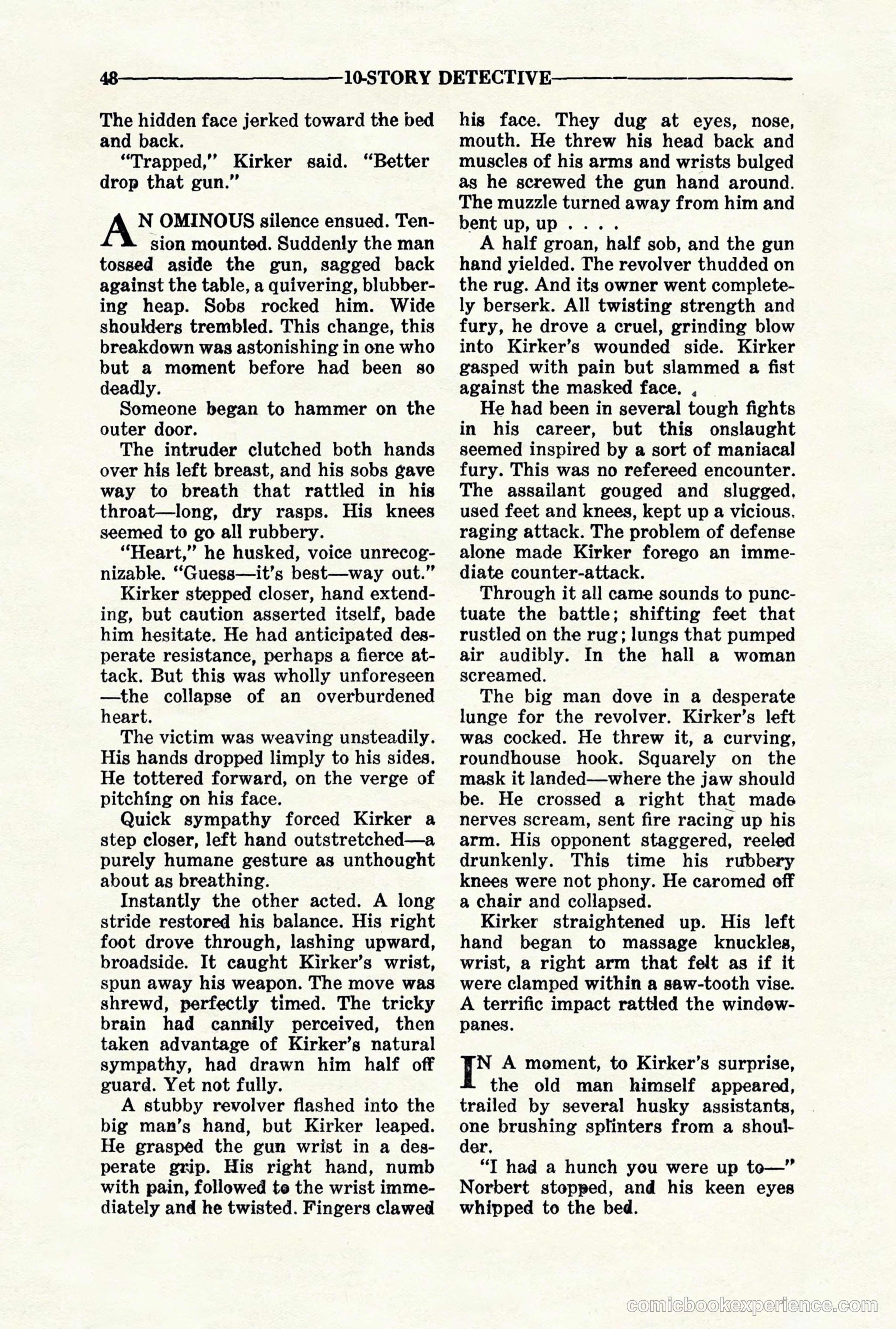 10-Story Detective, November 1942 — page 50 of 116