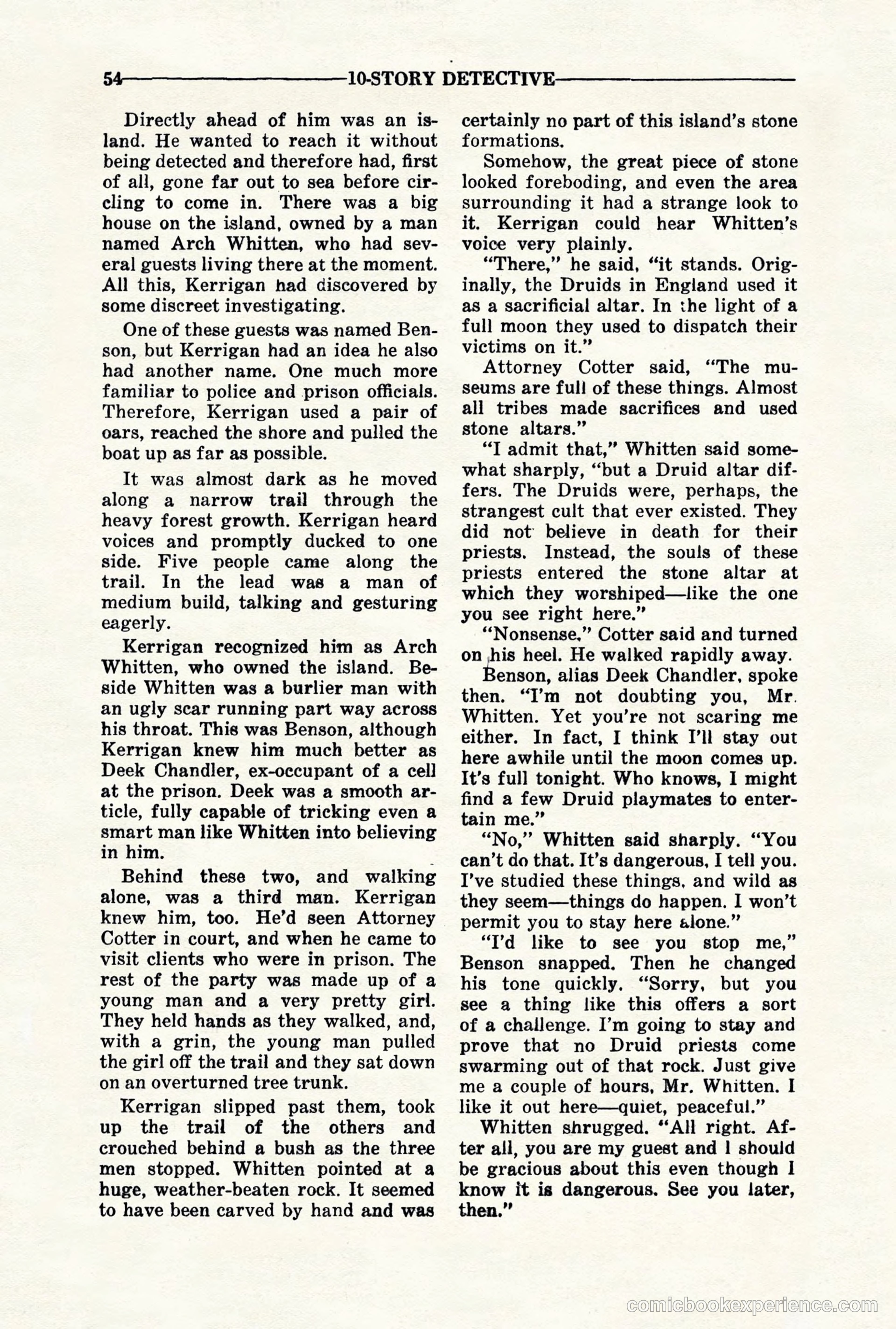 10-Story Detective, November 1942 — page 56 of 116