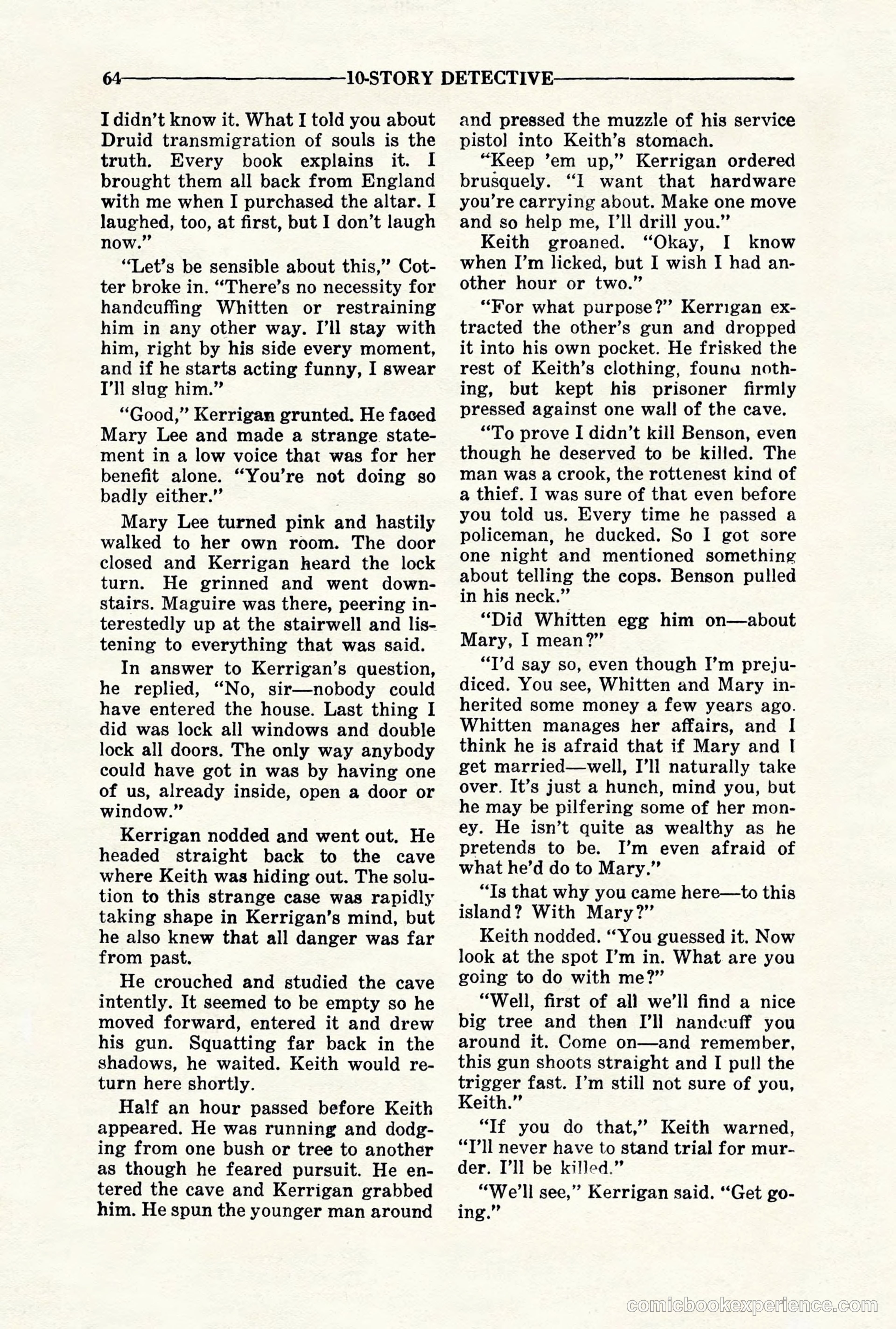 10-Story Detective, November 1942 — page 66 of 116