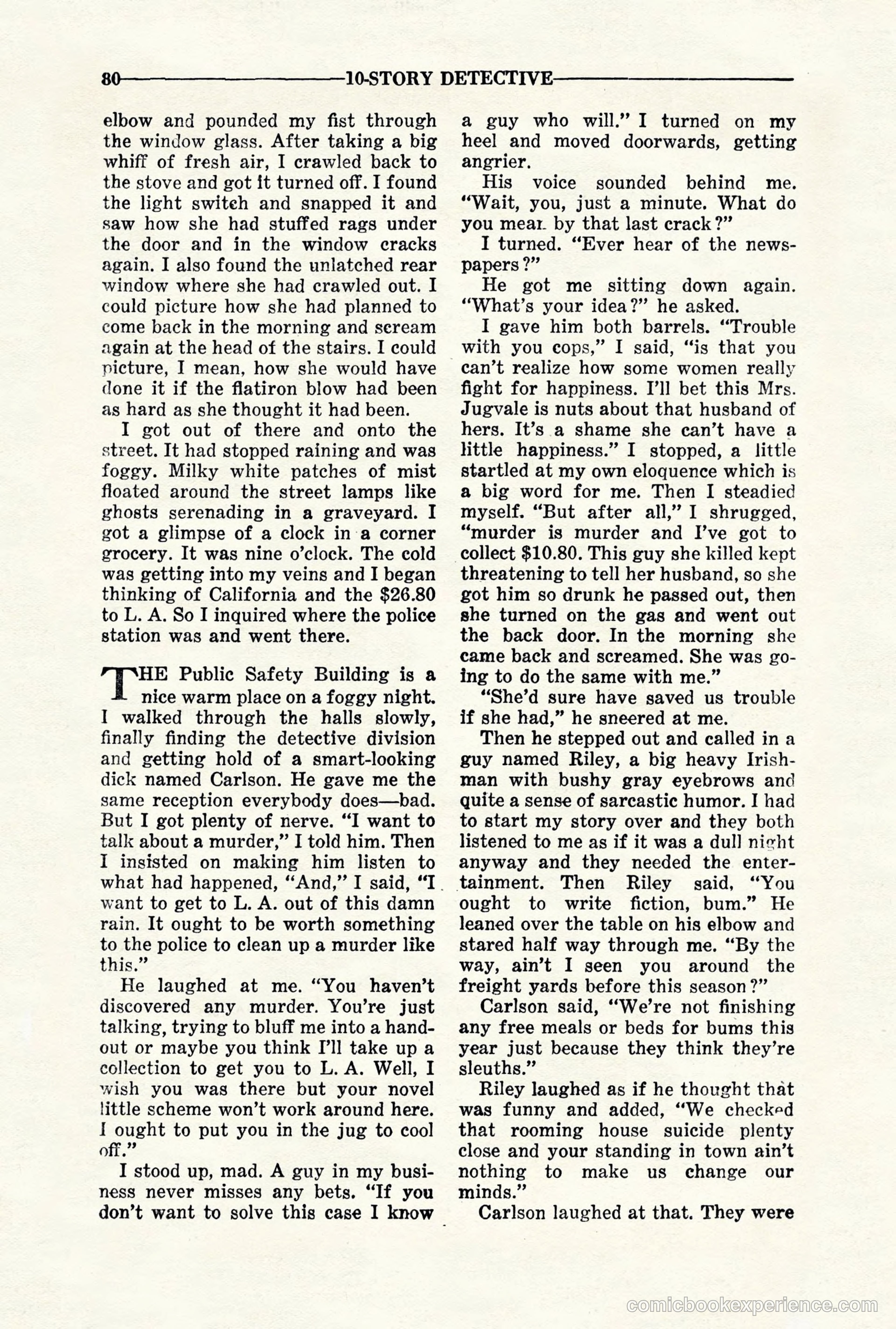 10-Story Detective, November 1942 — page 82 of 116