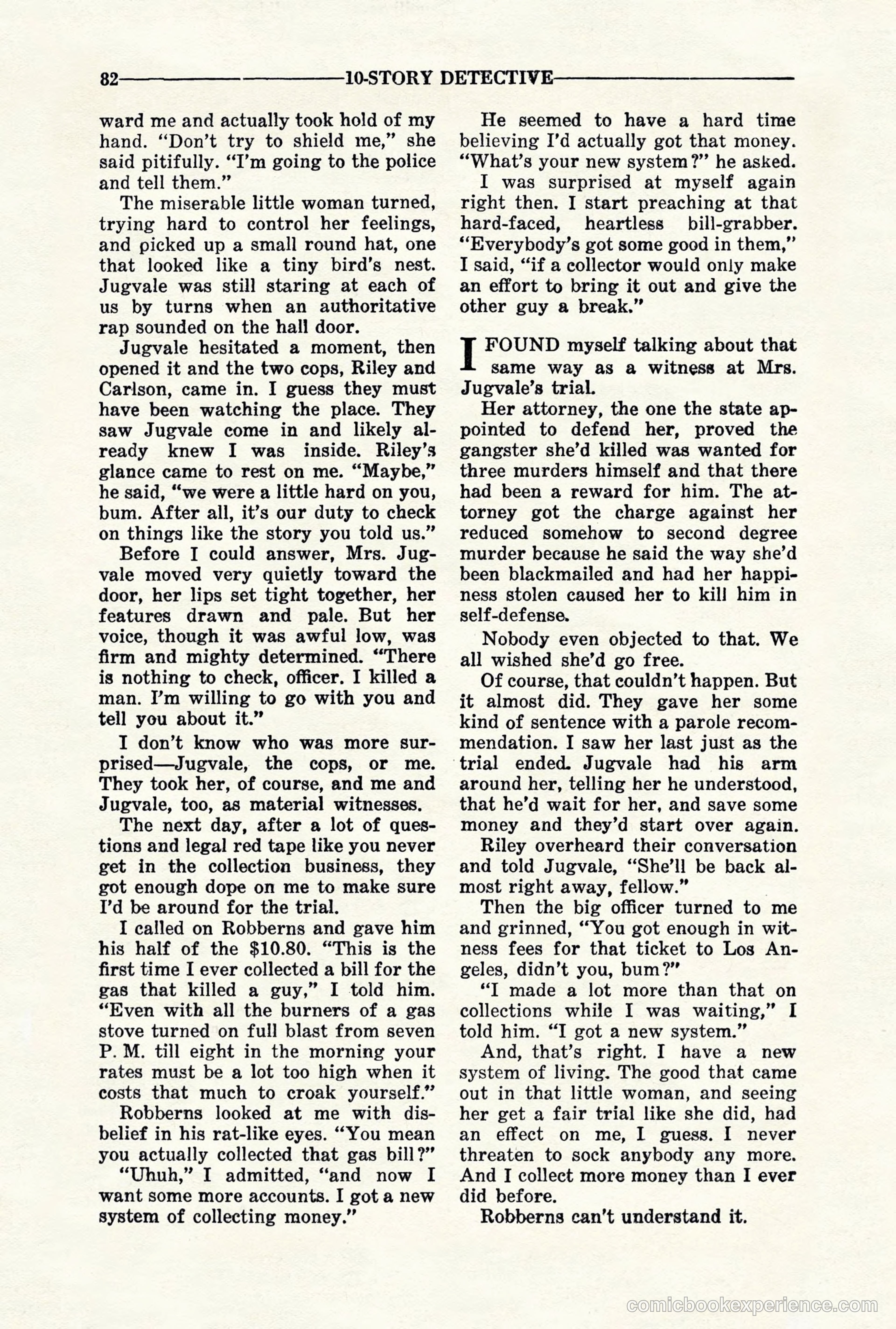 10-Story Detective, November 1942 — page 84 of 116