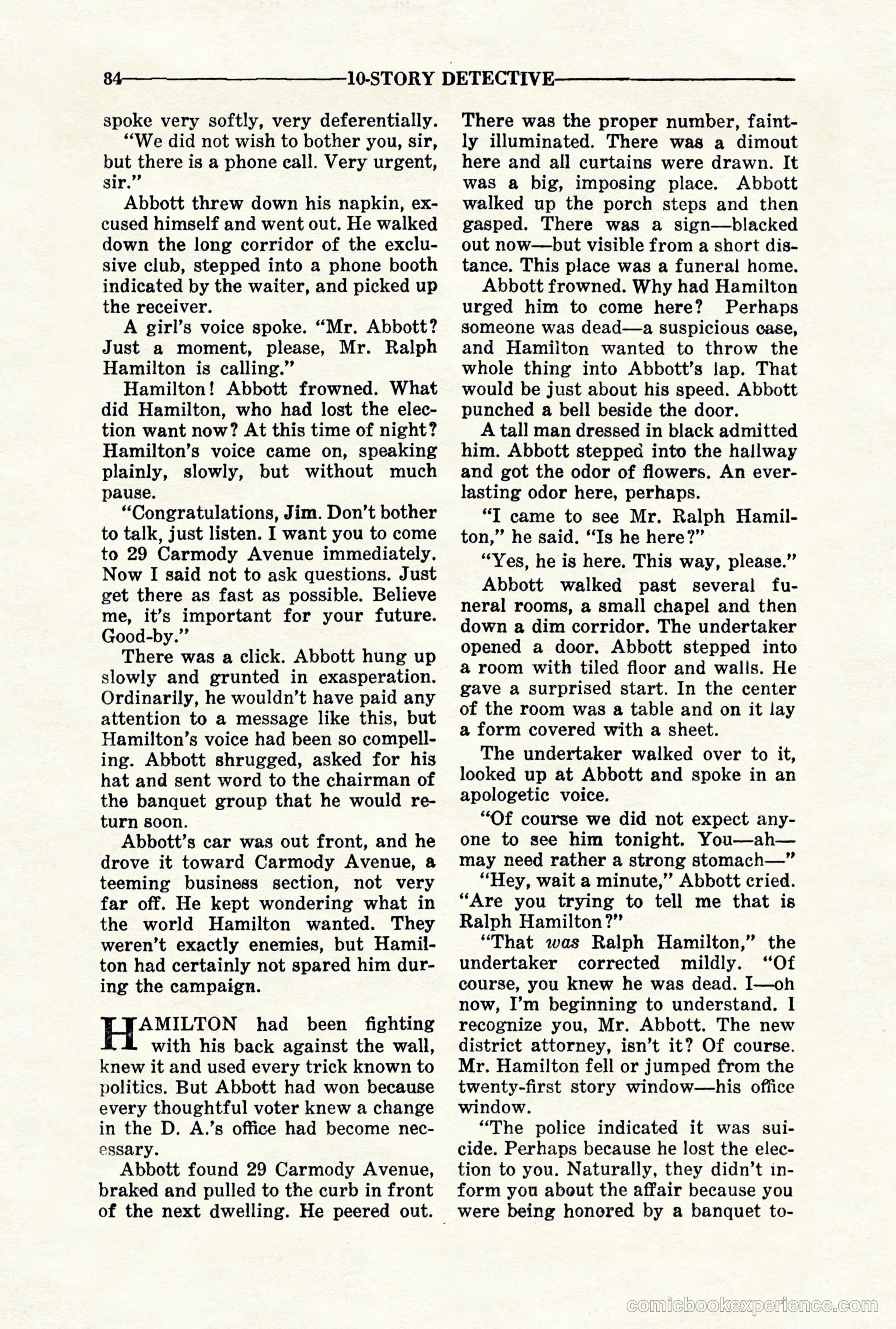 10-Story Detective, November 1942 — page 86 of 116
