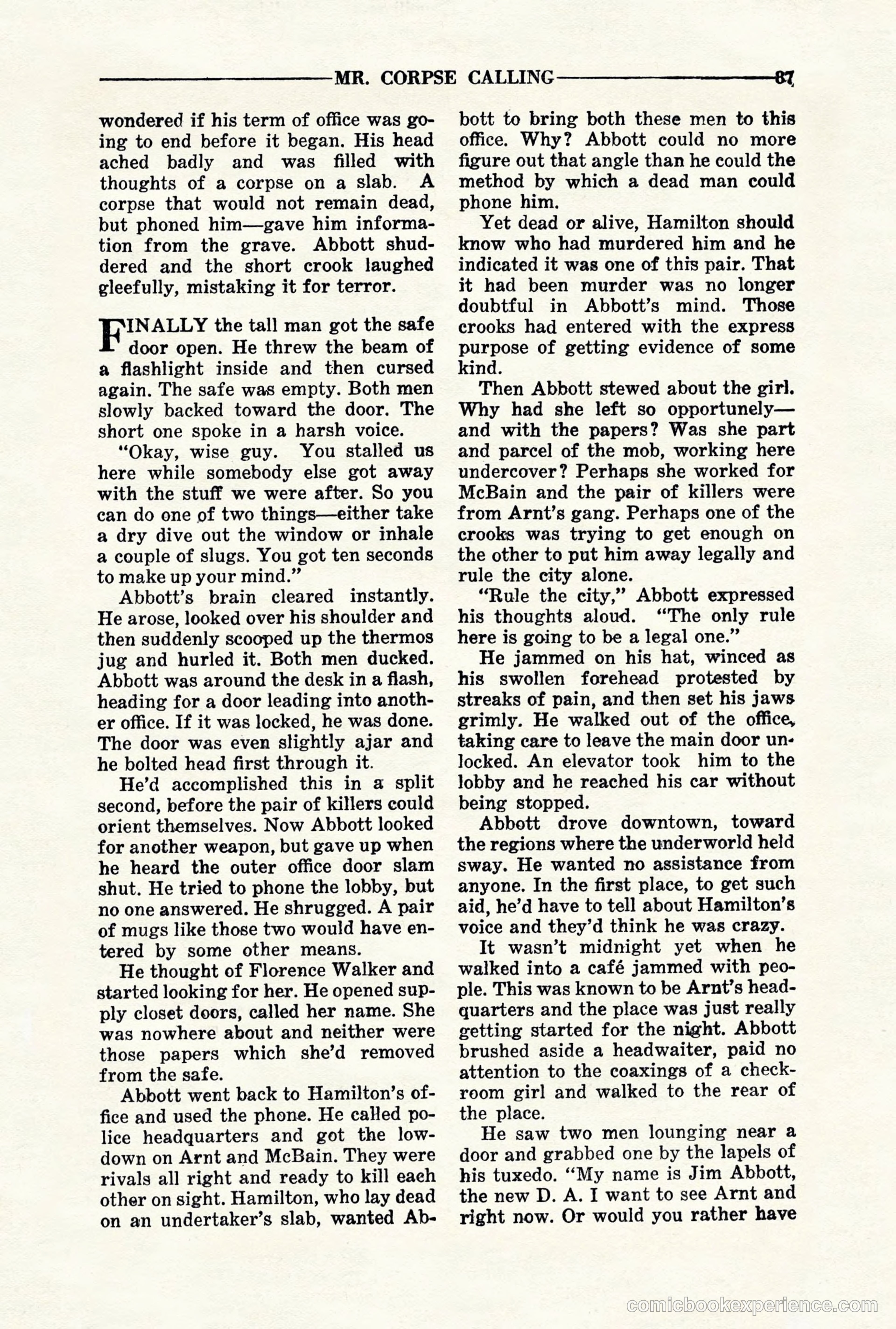 10-Story Detective, November 1942 — page 89 of 116