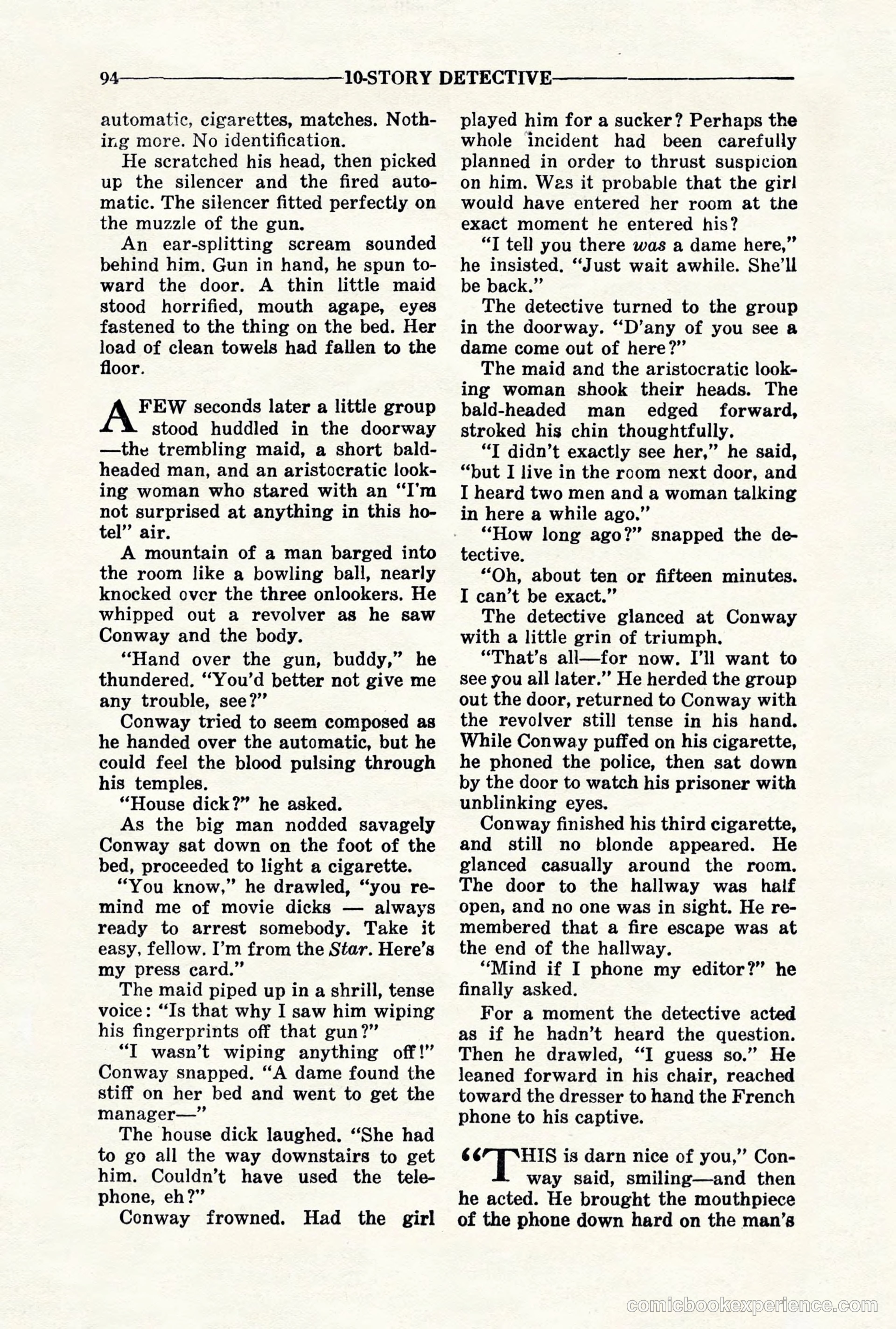 10-Story Detective, November 1942 — page 96 of 116
