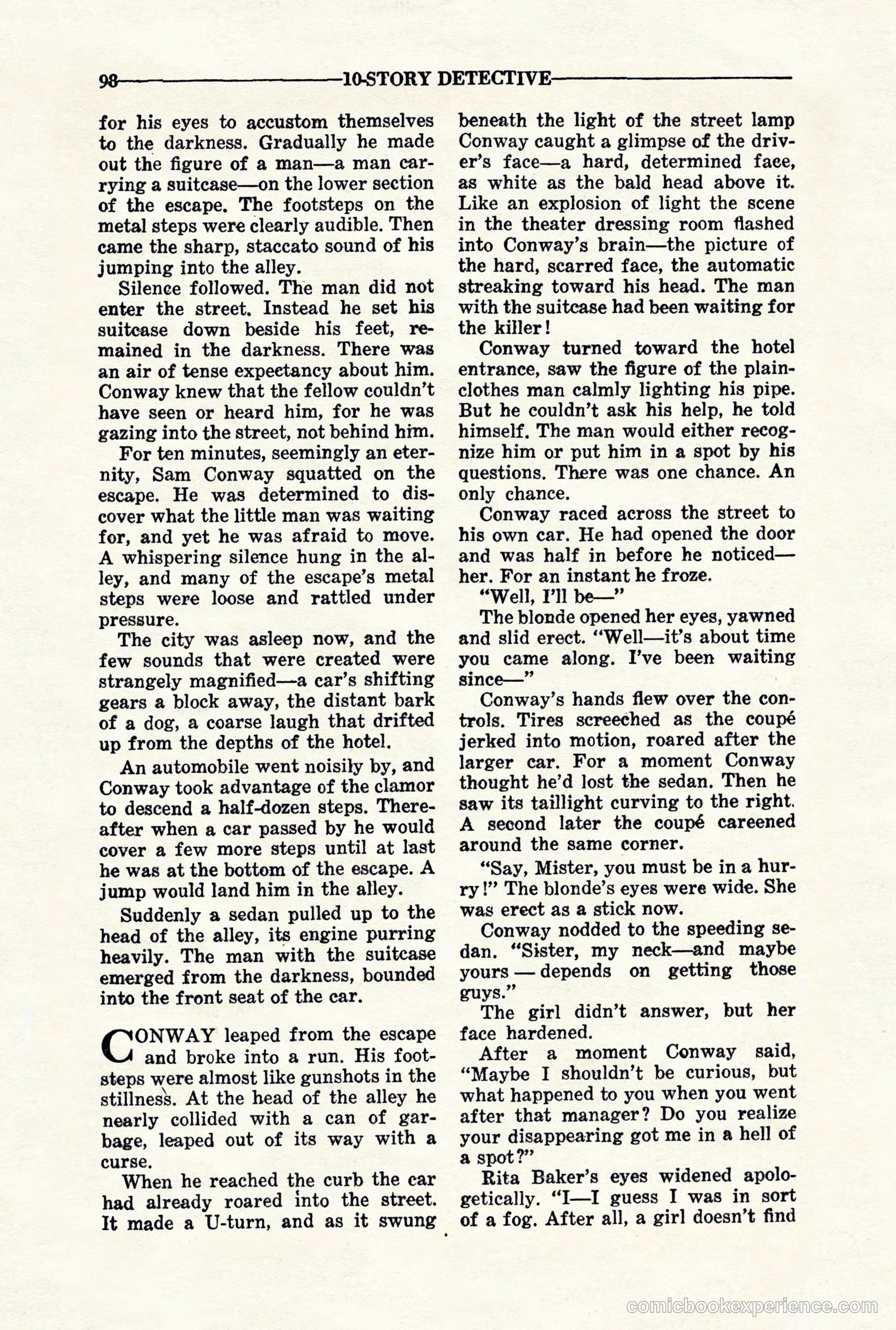 10-Story Detective, November 1942 — page 100 of 116