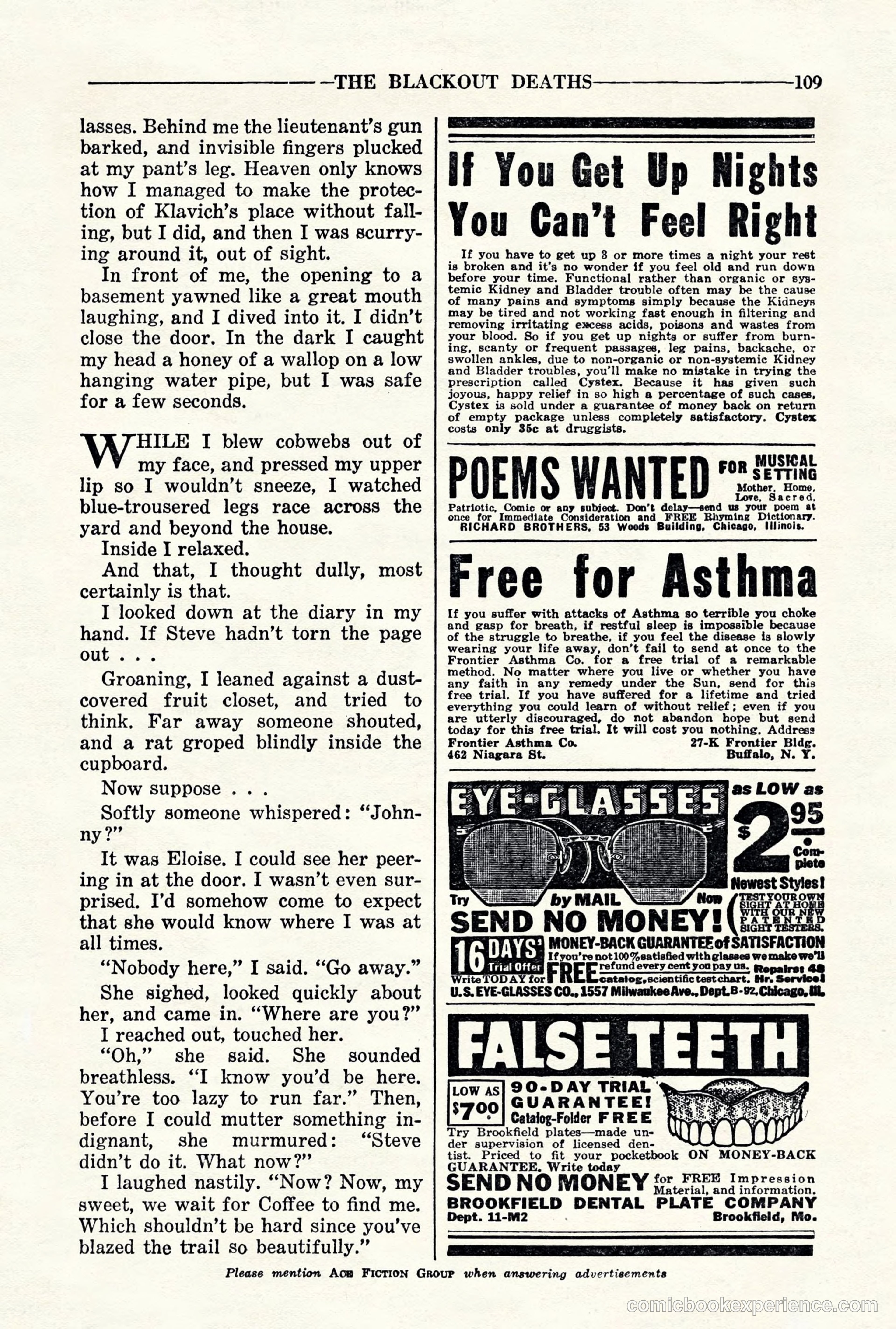 10-Story Detective, November 1942 — page 111 of 116