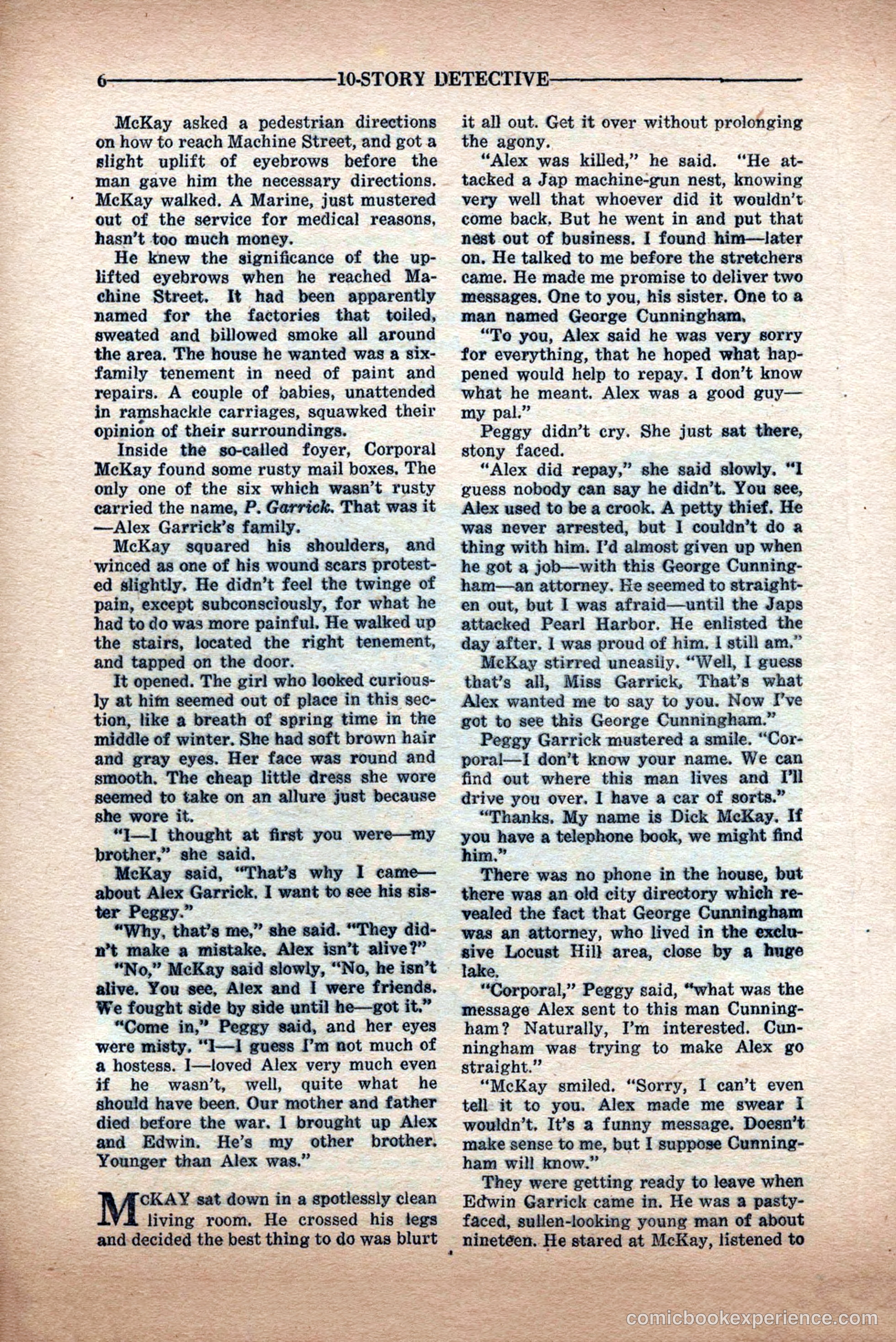 10-Story Detective Magazine Cover — page 8 of 84