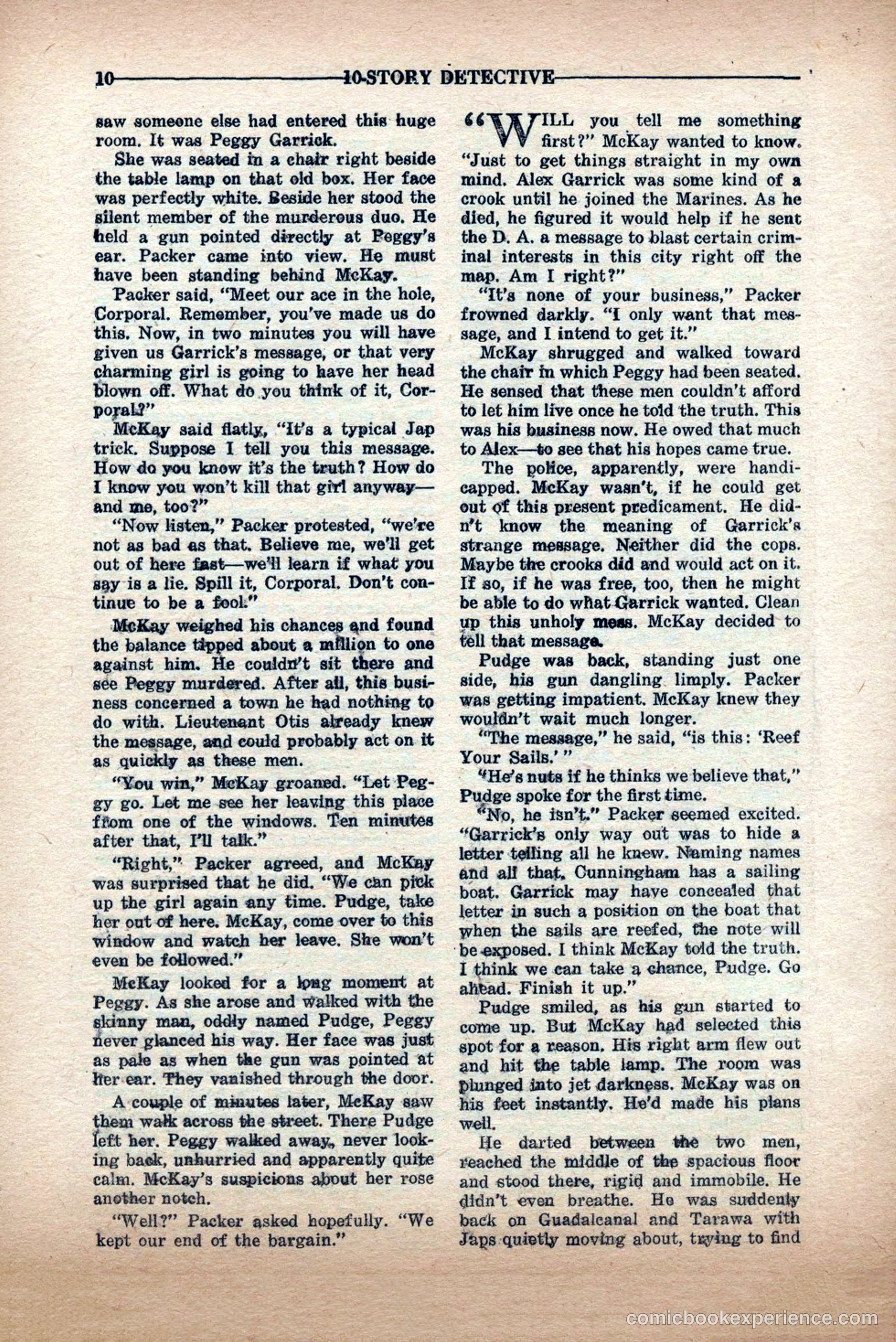 10-Story Detective Magazine Cover — page 12 of 84