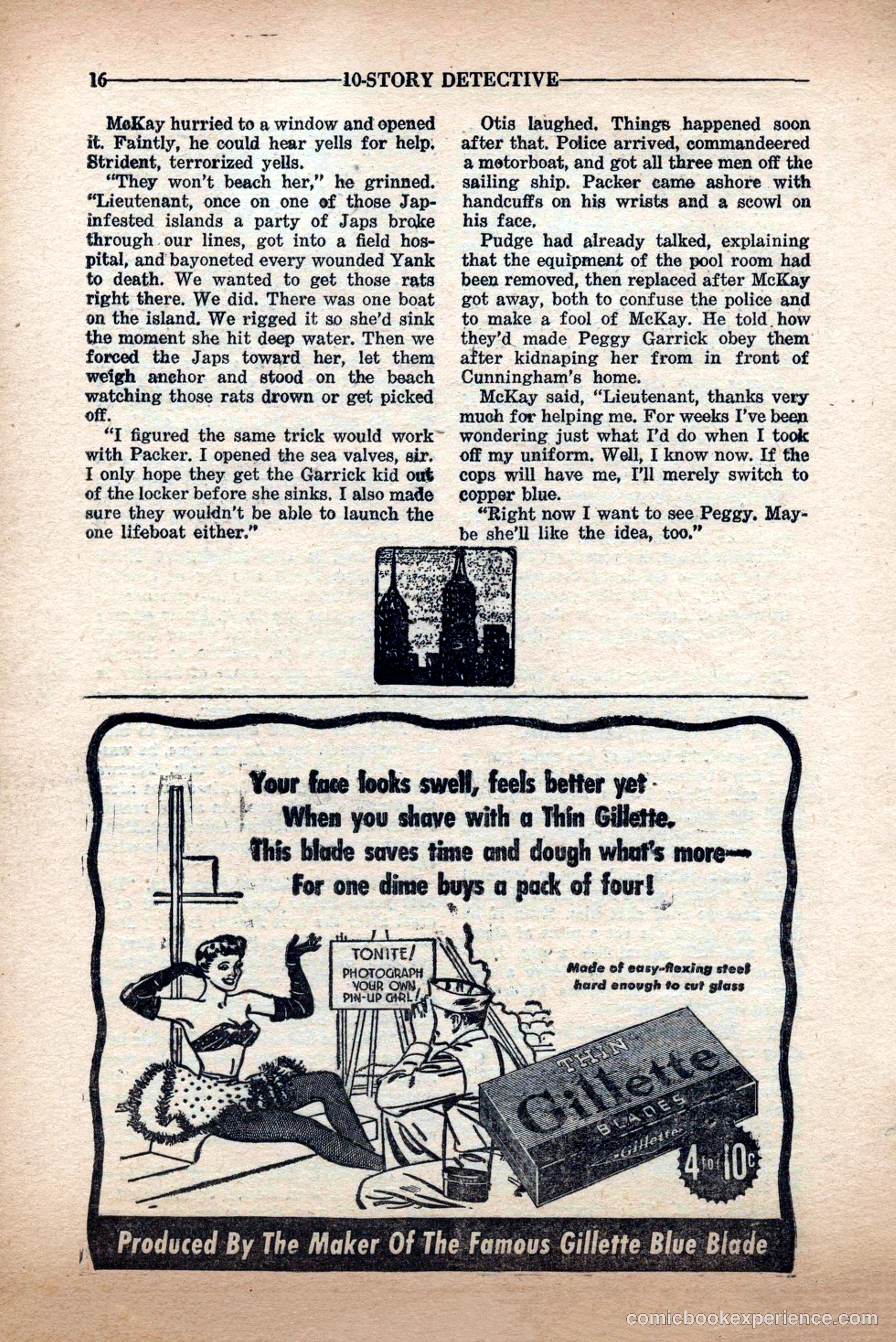 10-Story Detective Magazine Cover — page 18 of 84