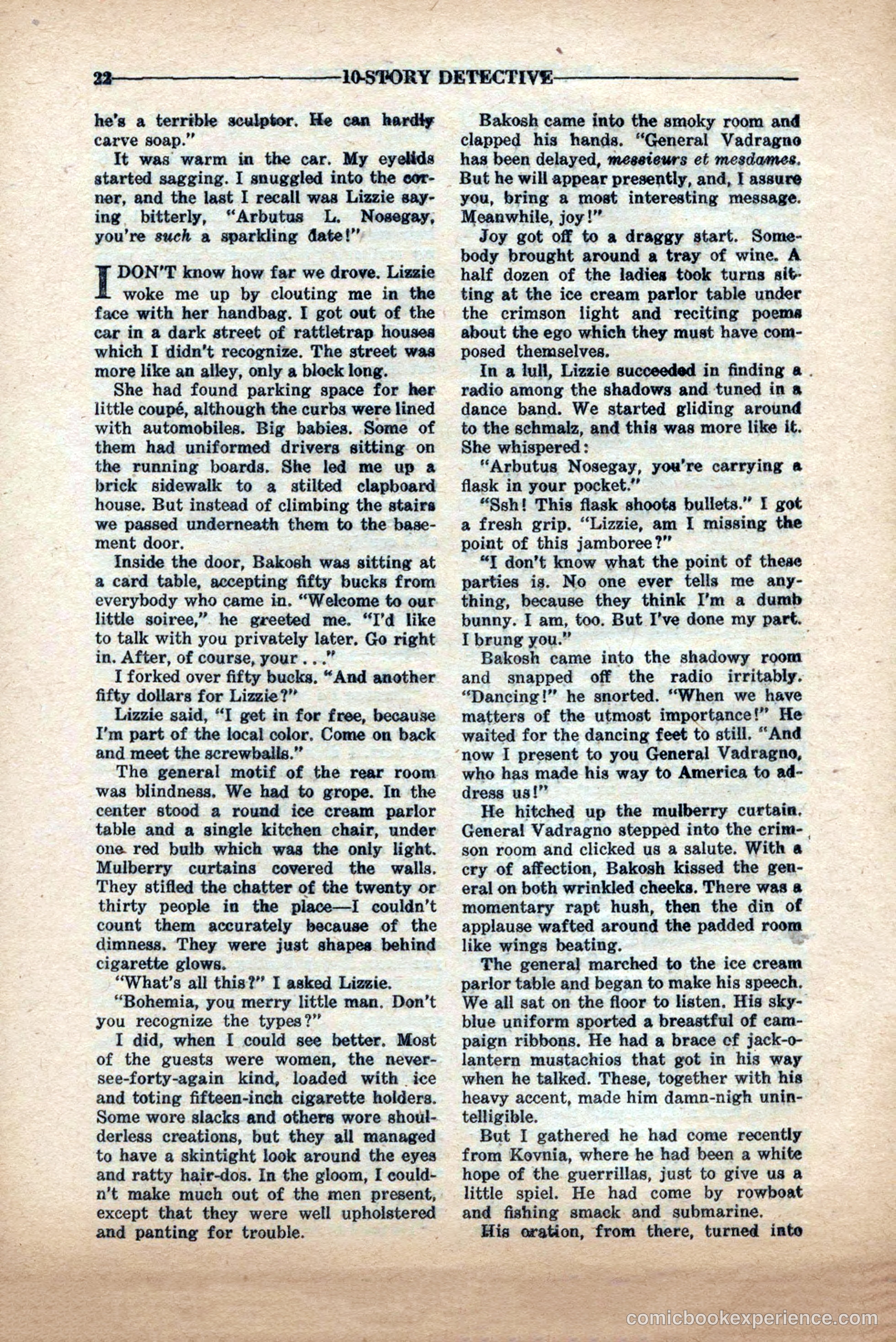 10-Story Detective Magazine Cover — page 24 of 84
