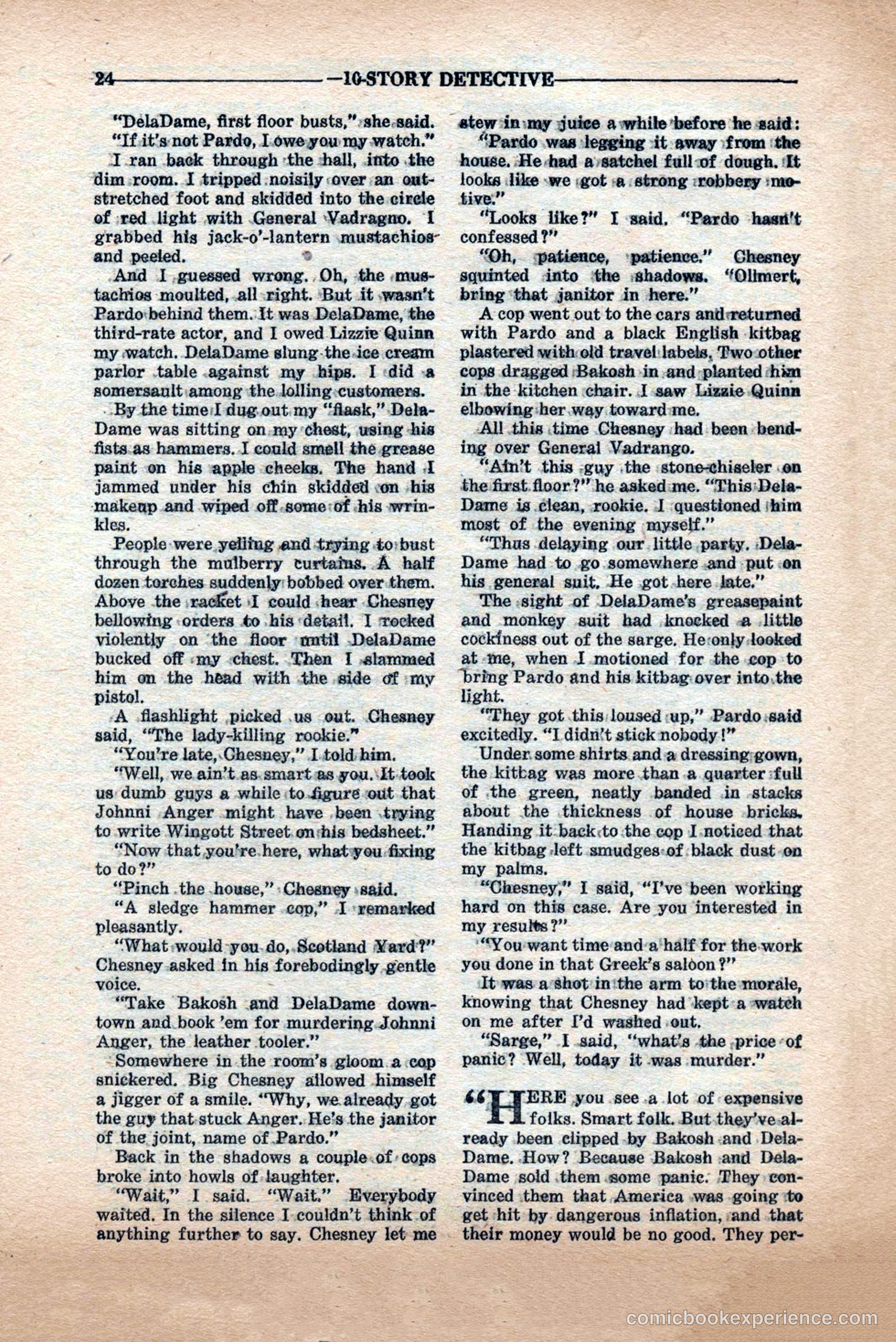 10-Story Detective Magazine Cover — page 26 of 84
