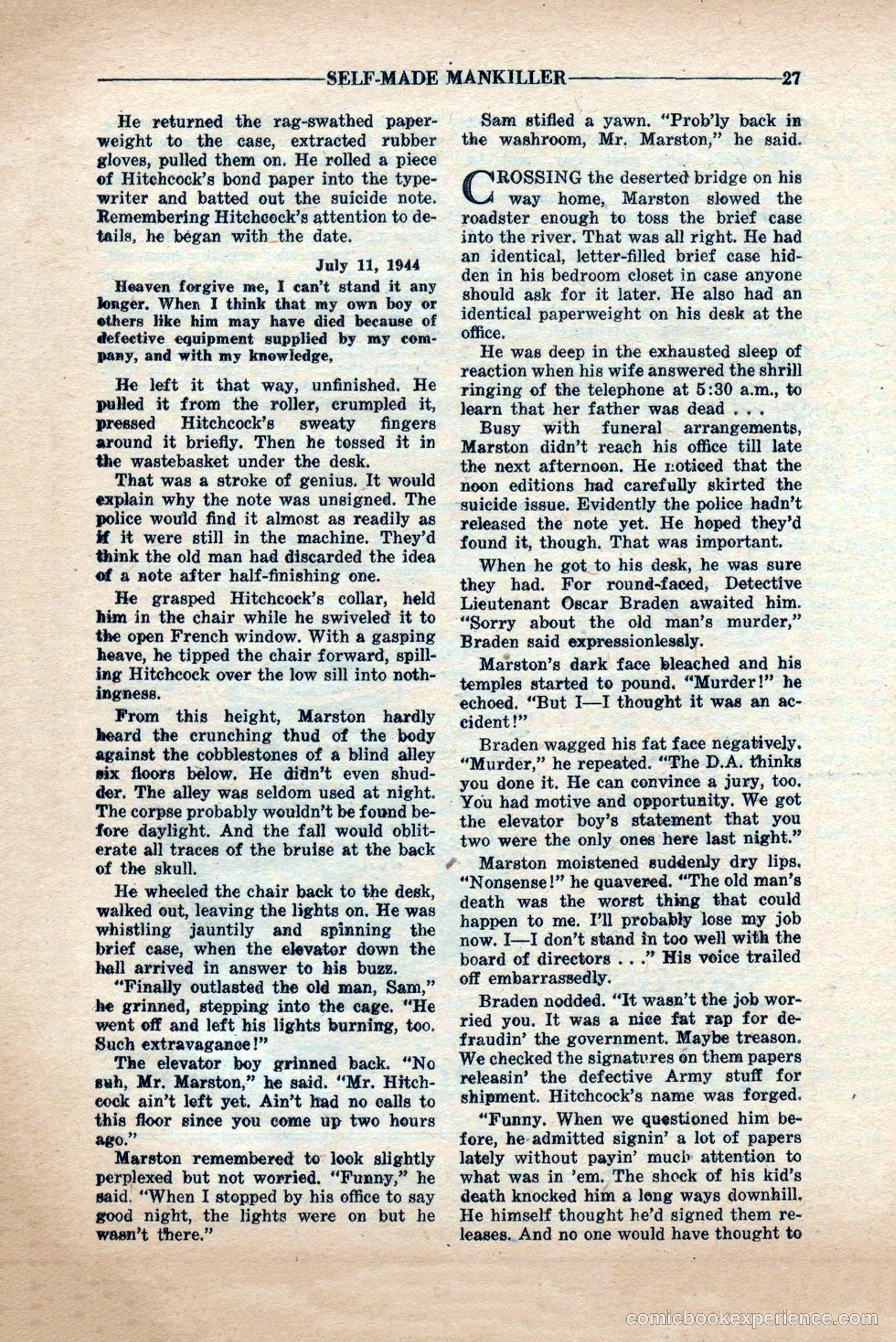 10-Story Detective Magazine Cover — page 29 of 84
