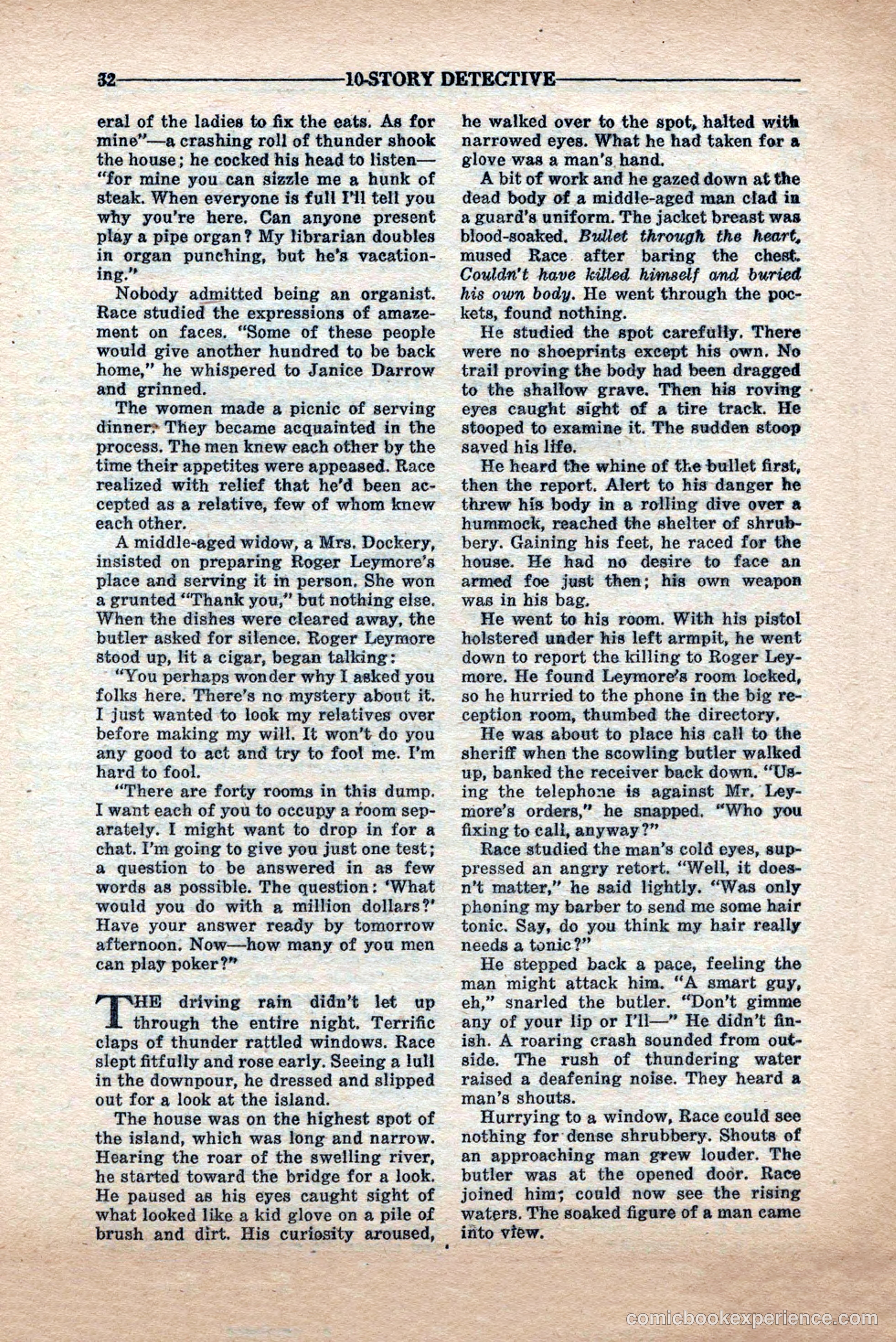 10-Story Detective Magazine Cover — page 34 of 84