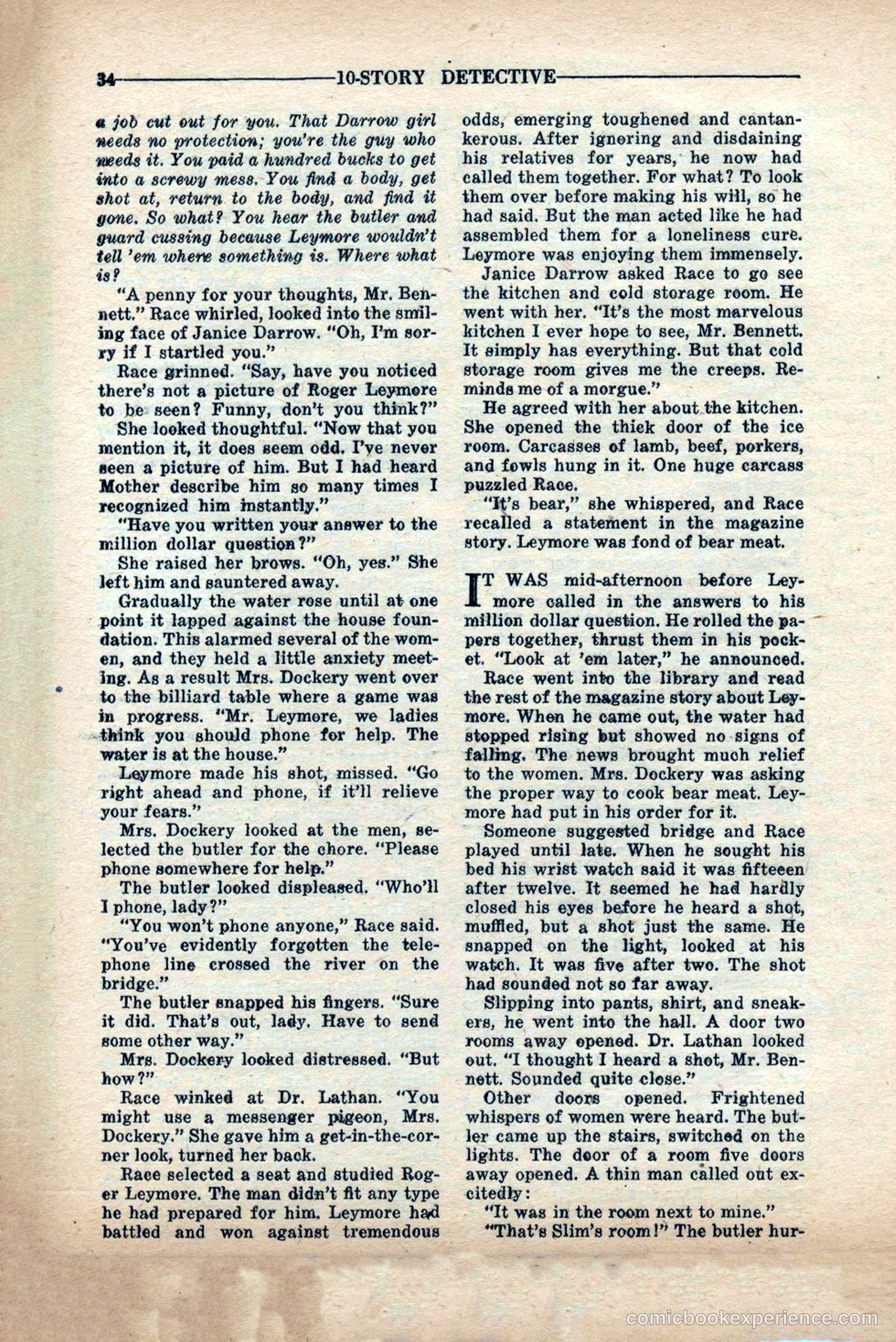 10-Story Detective Magazine Cover — page 36 of 84