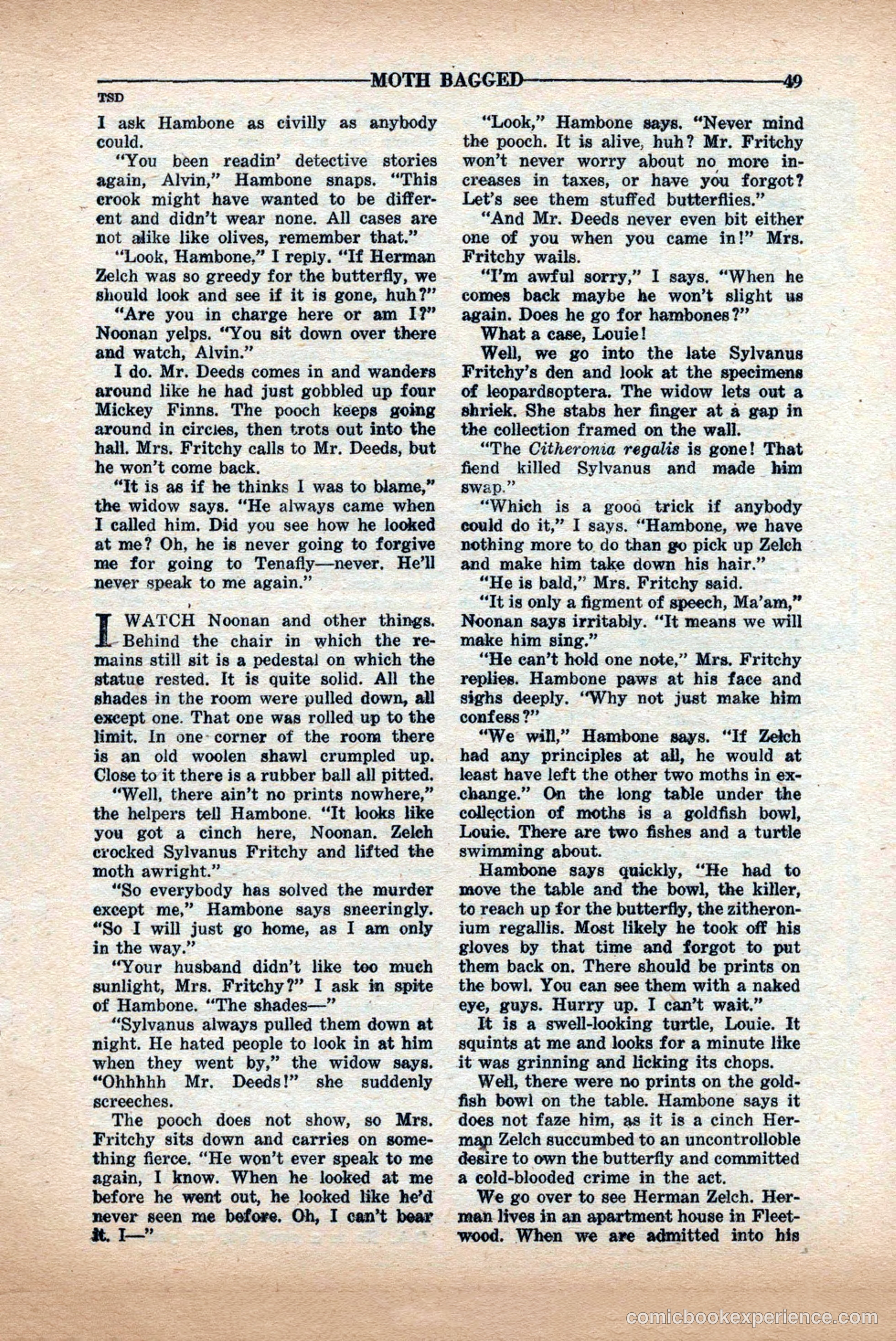 10-Story Detective Magazine Cover — page 51 of 84