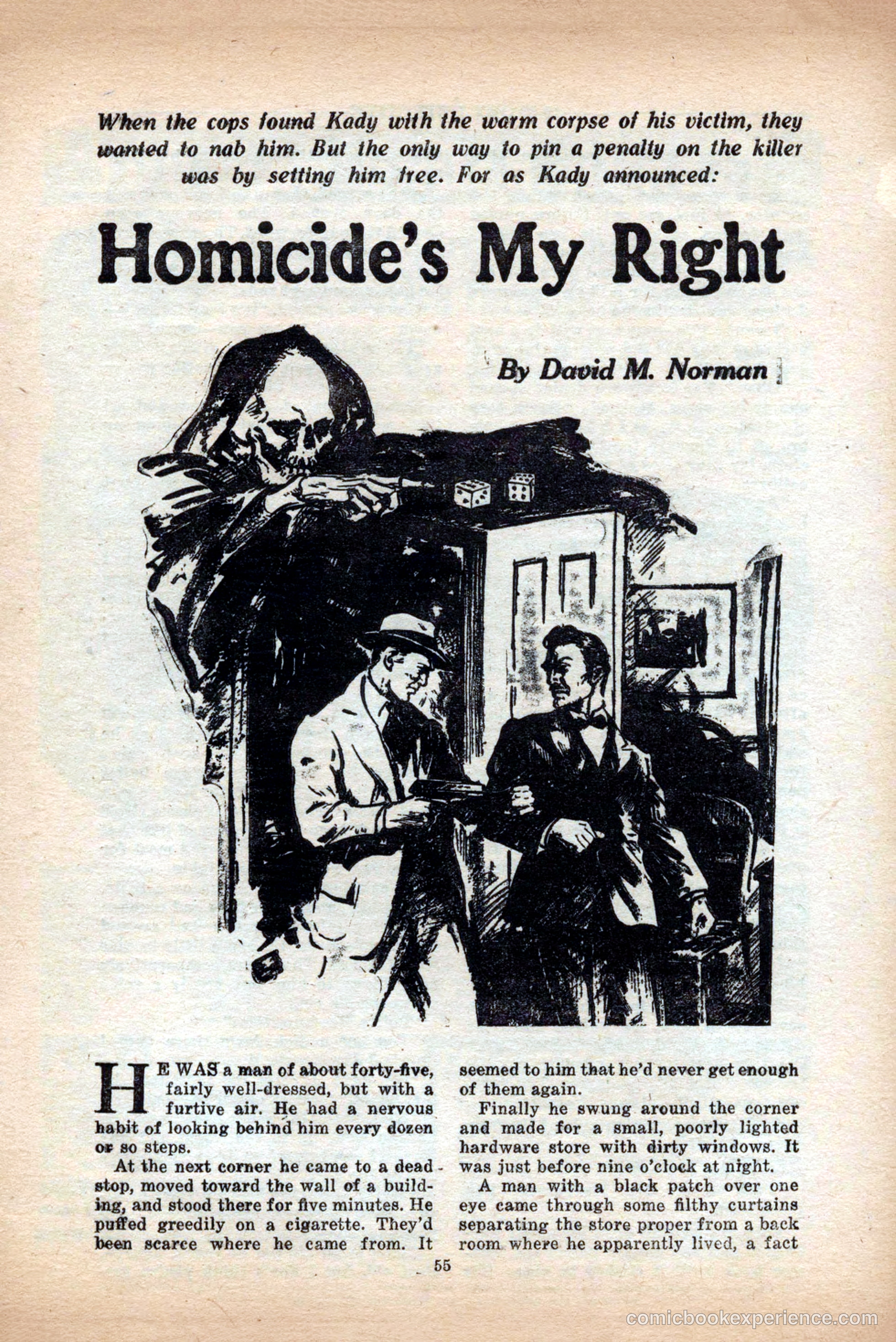 10-Story Detective Magazine Cover — page 57 of 84