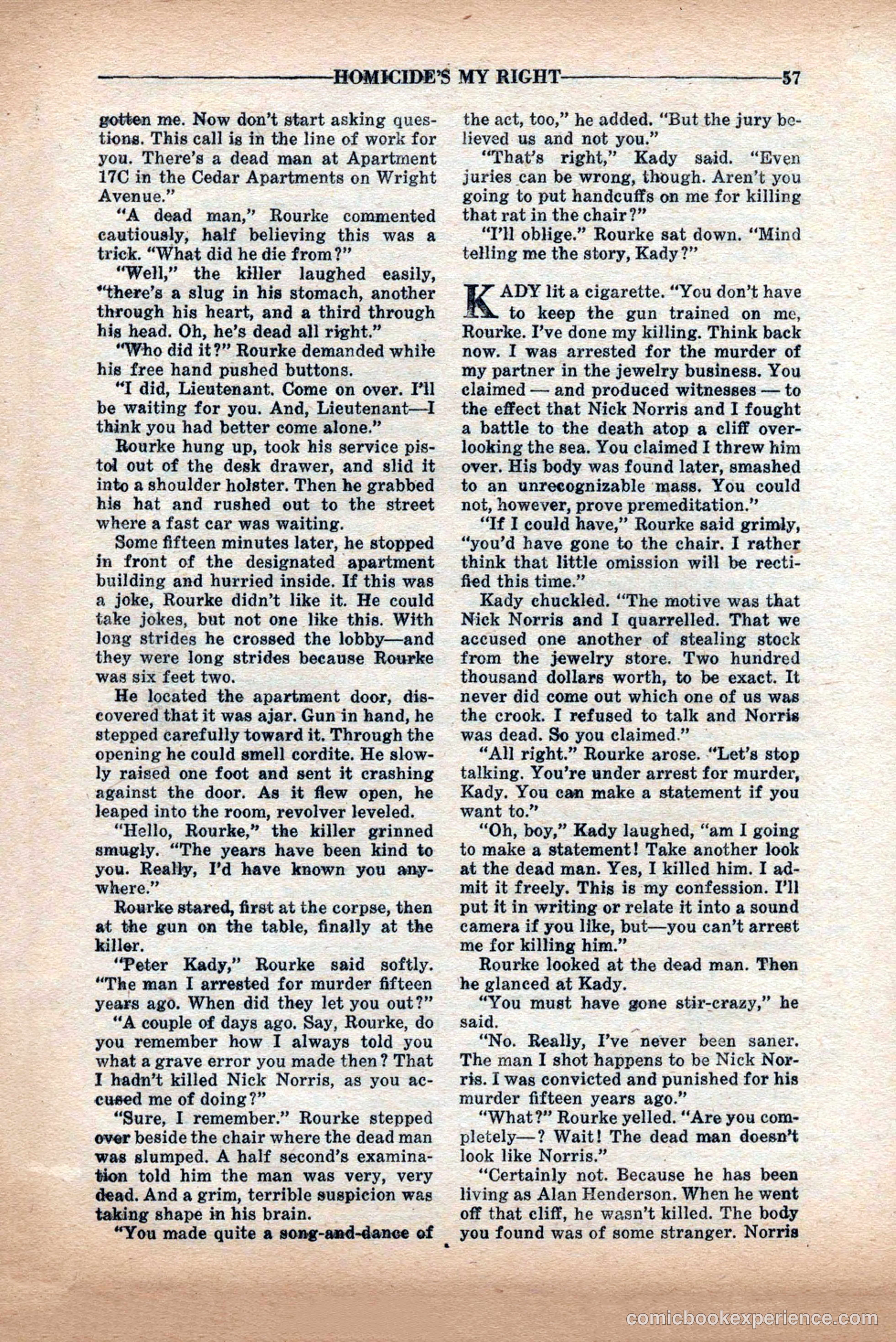 10-Story Detective Magazine Cover — page 59 of 84
