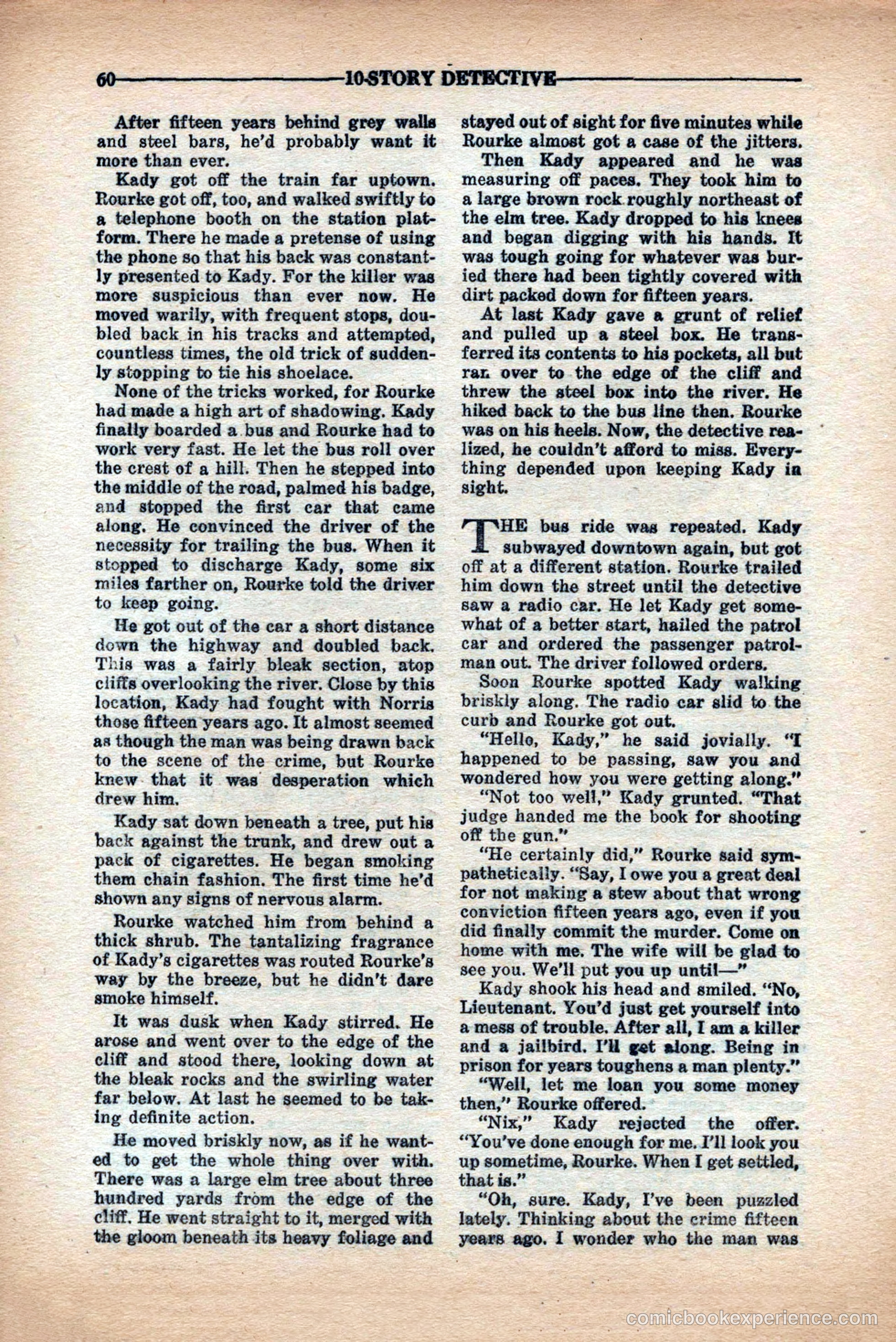 10-Story Detective Magazine Cover — page 62 of 84
