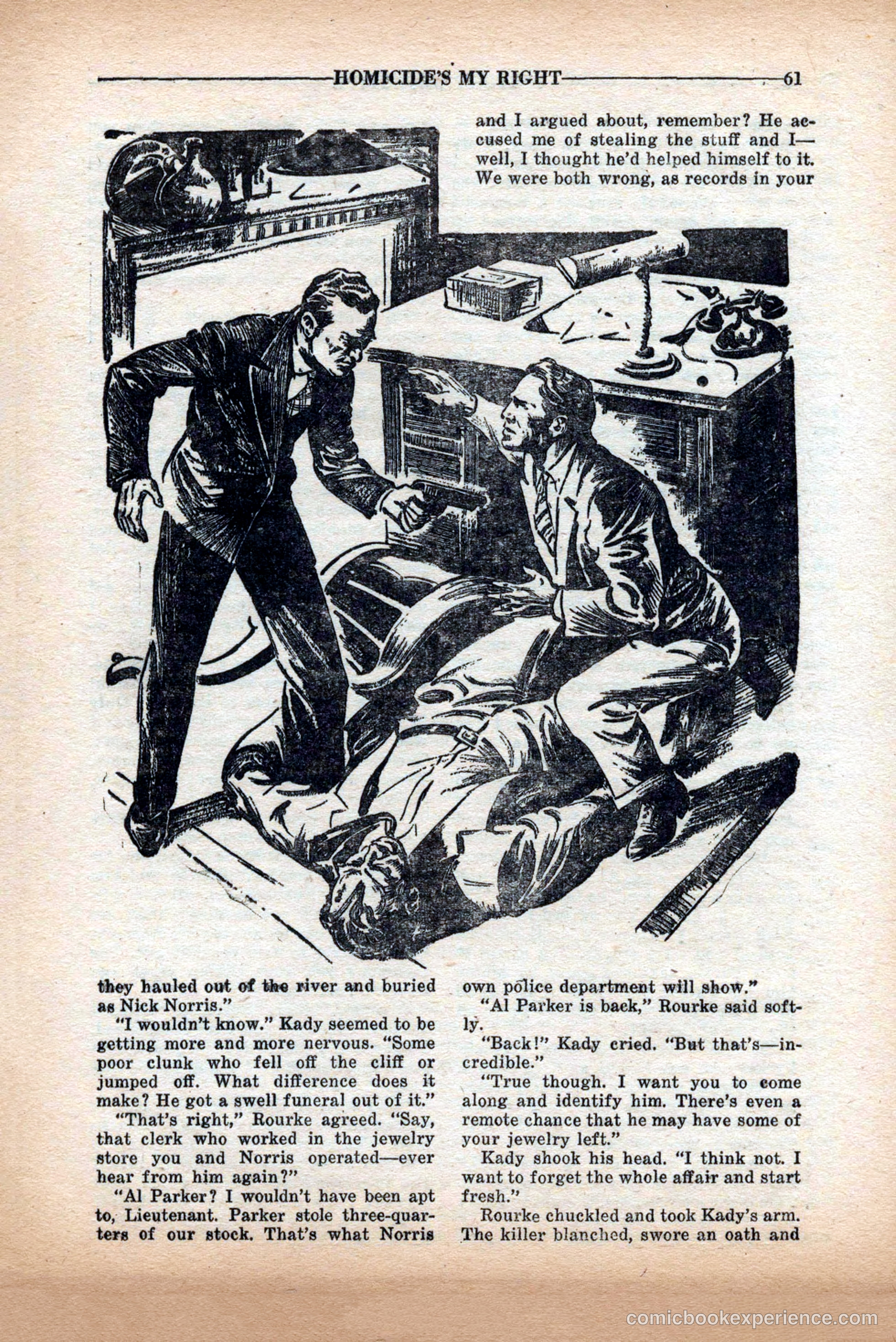 10-Story Detective Magazine Cover — page 63 of 84