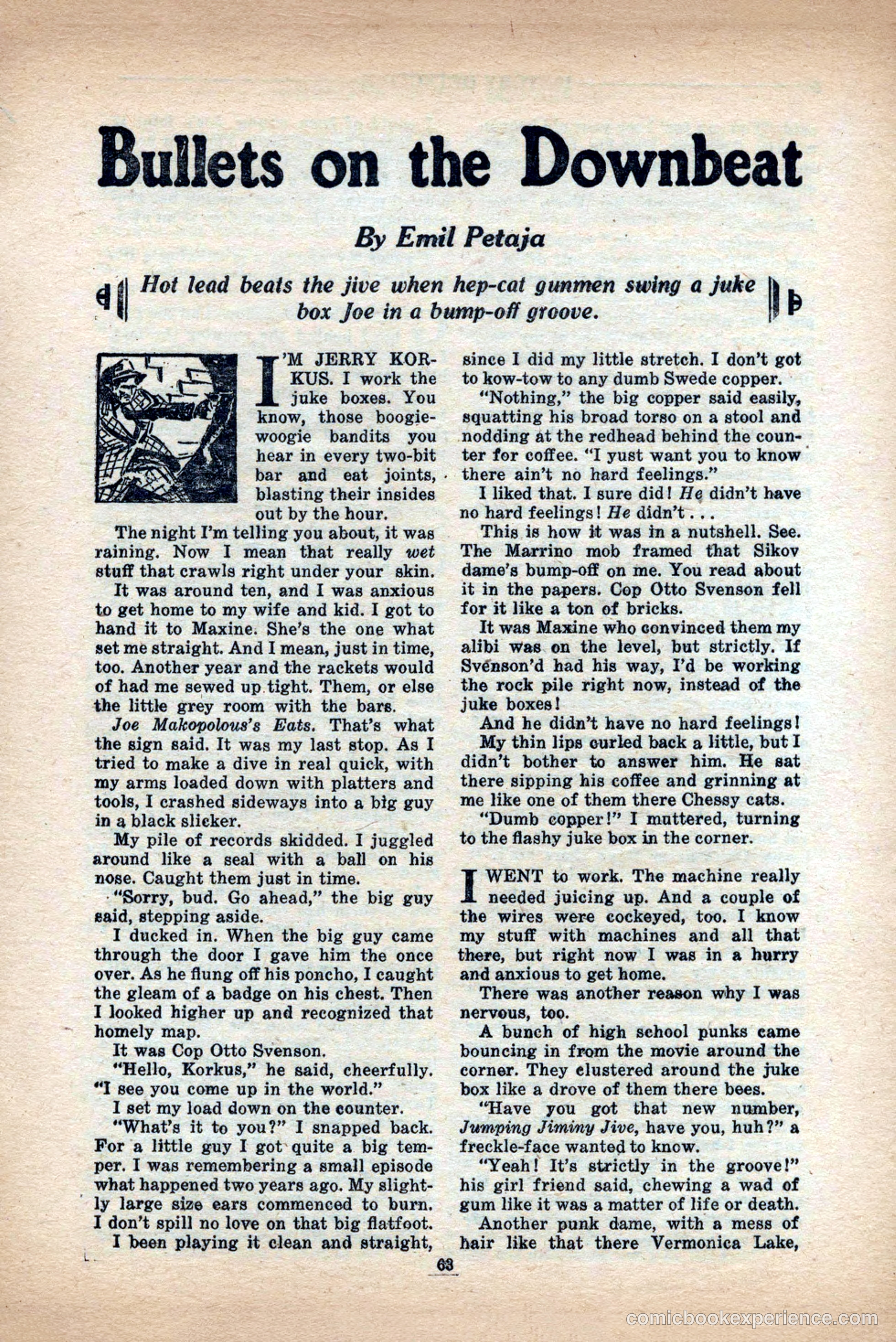 10-Story Detective Magazine Cover — page 65 of 84