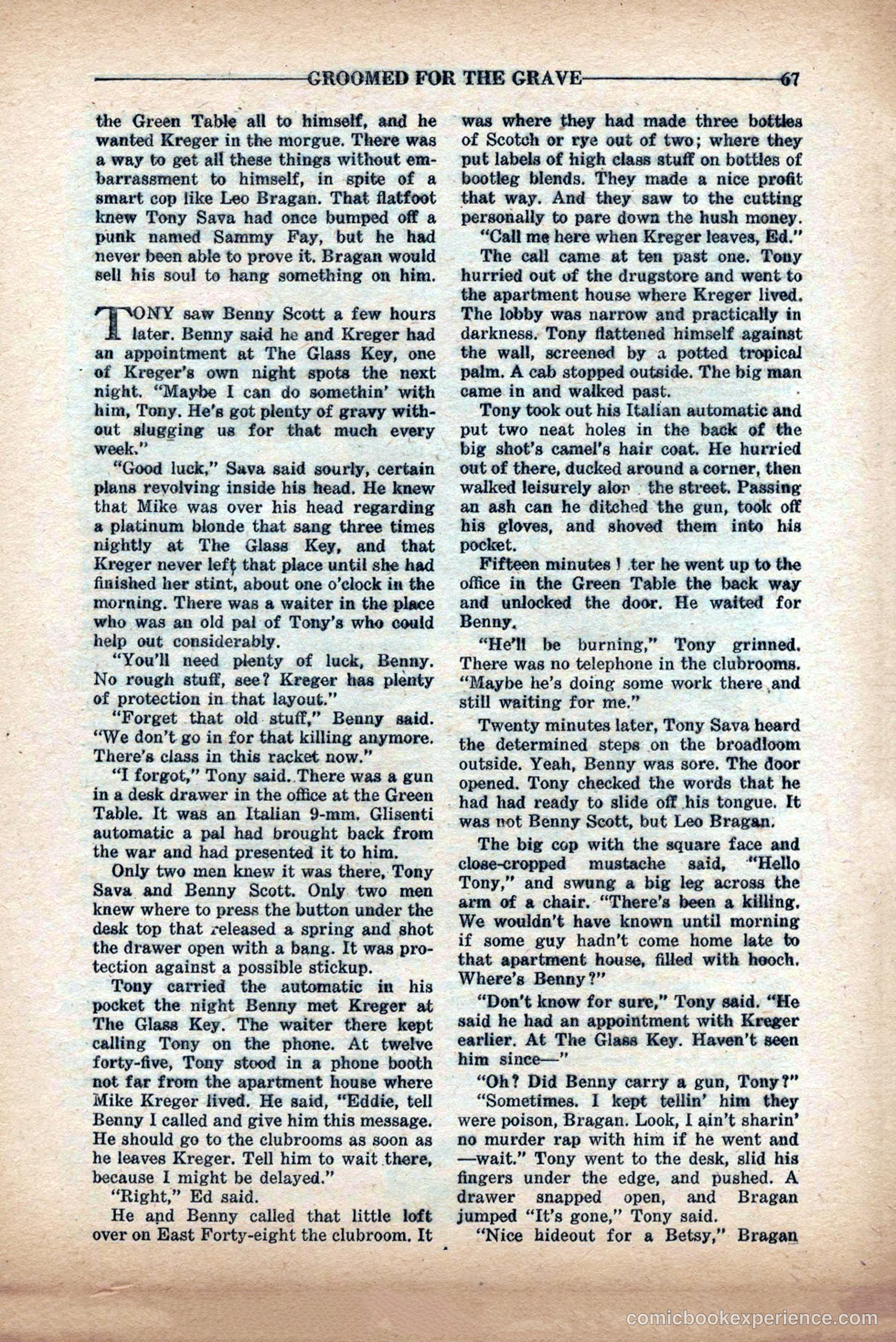 10-Story Detective Magazine Cover — page 69 of 84